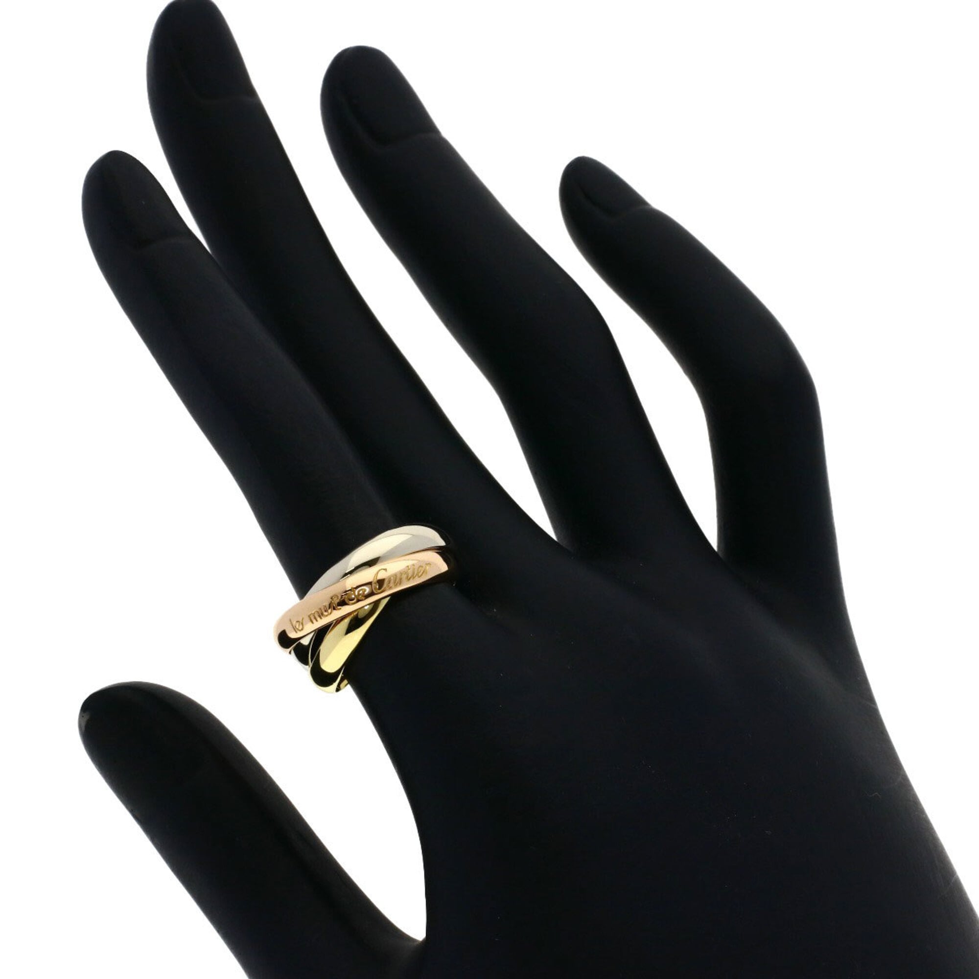Cartier Yellow Gold (18K) Pink Gold (18K) White Gold (18K) Band Ring (Pre-Owned)