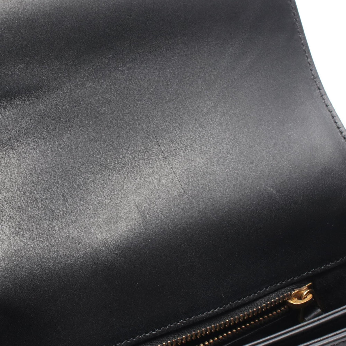Saint Laurent Black Leather Handbag Shoulder Bag (Pre-Owned)