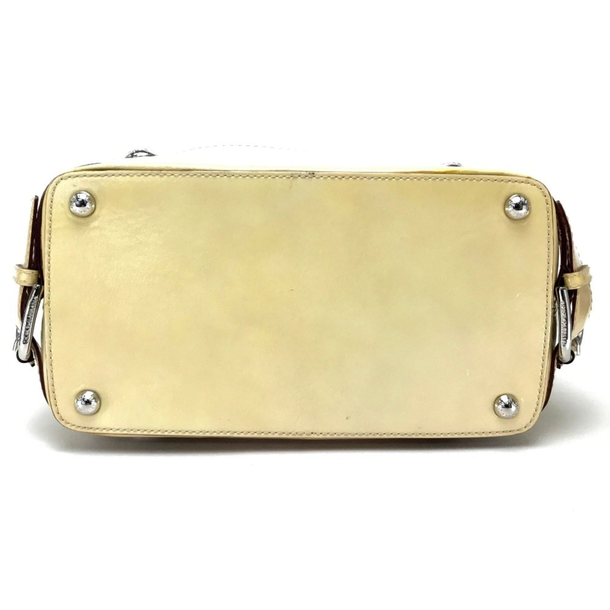 Dolce & Gabbana Beige Patent Leather Shoulder Bag (Pre-Owned)