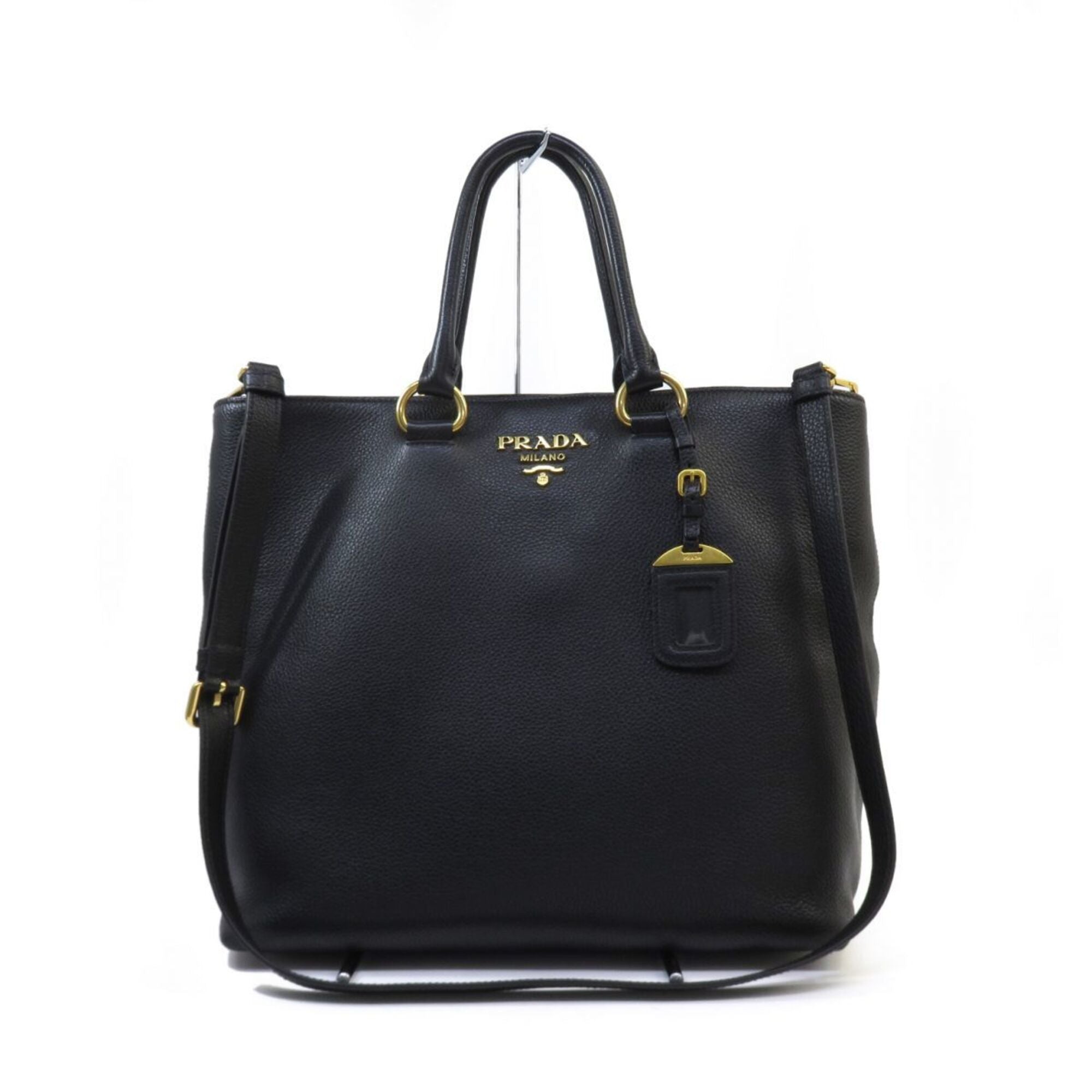 Prada Black Nero Shoulder Bag Tote Bag (Pre-Owned)