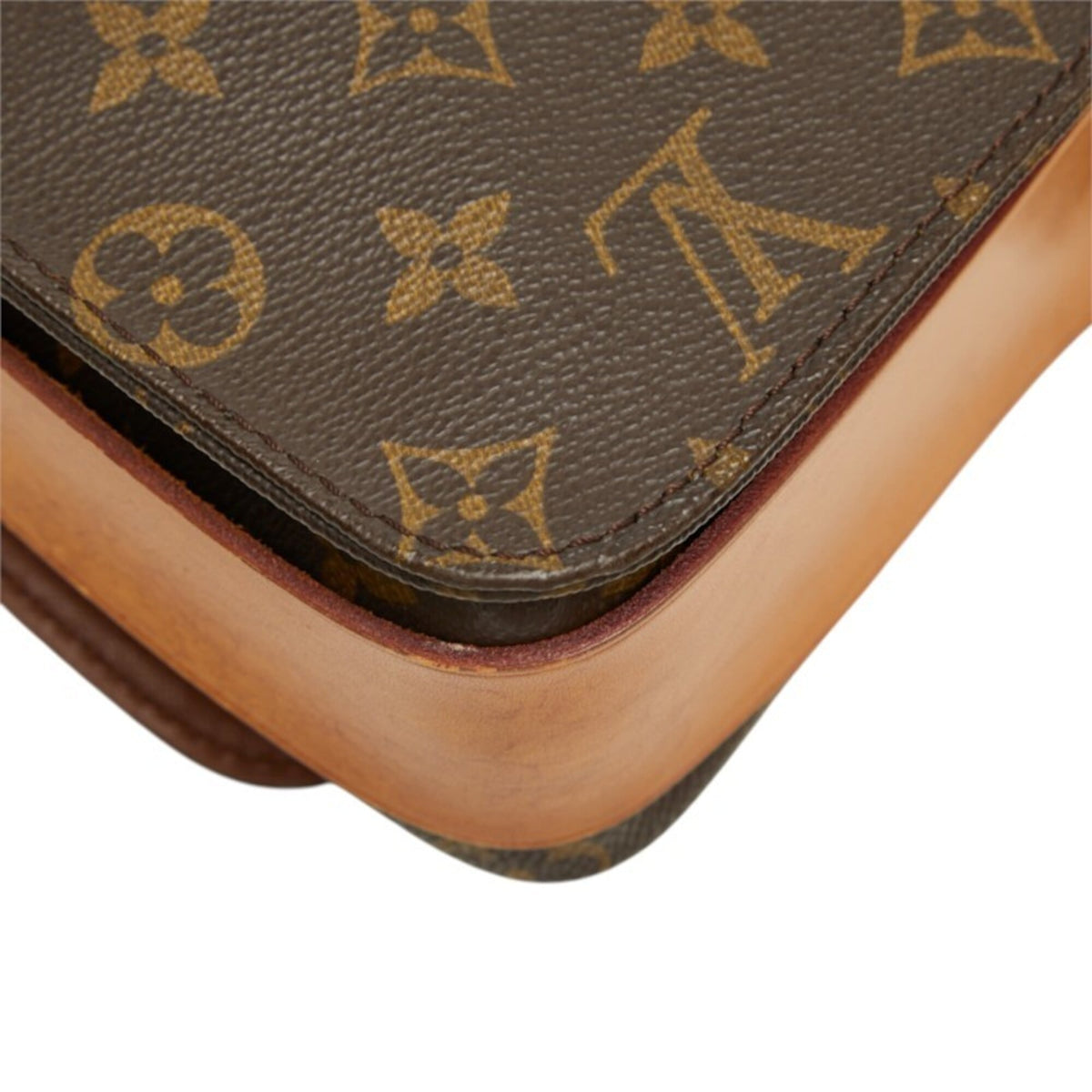 Louis Vuitton Monogram Brown Pvc Leather Shoulder Bag (Pre-Owned)
