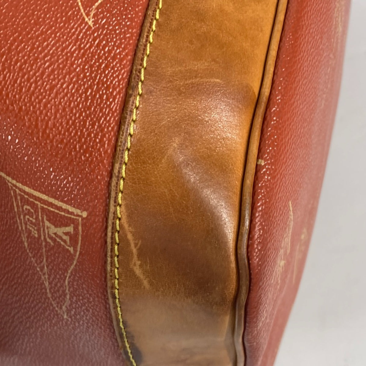 Louis Vuitton Brown Pvc Leather Shoulder Bag (Pre-Owned)