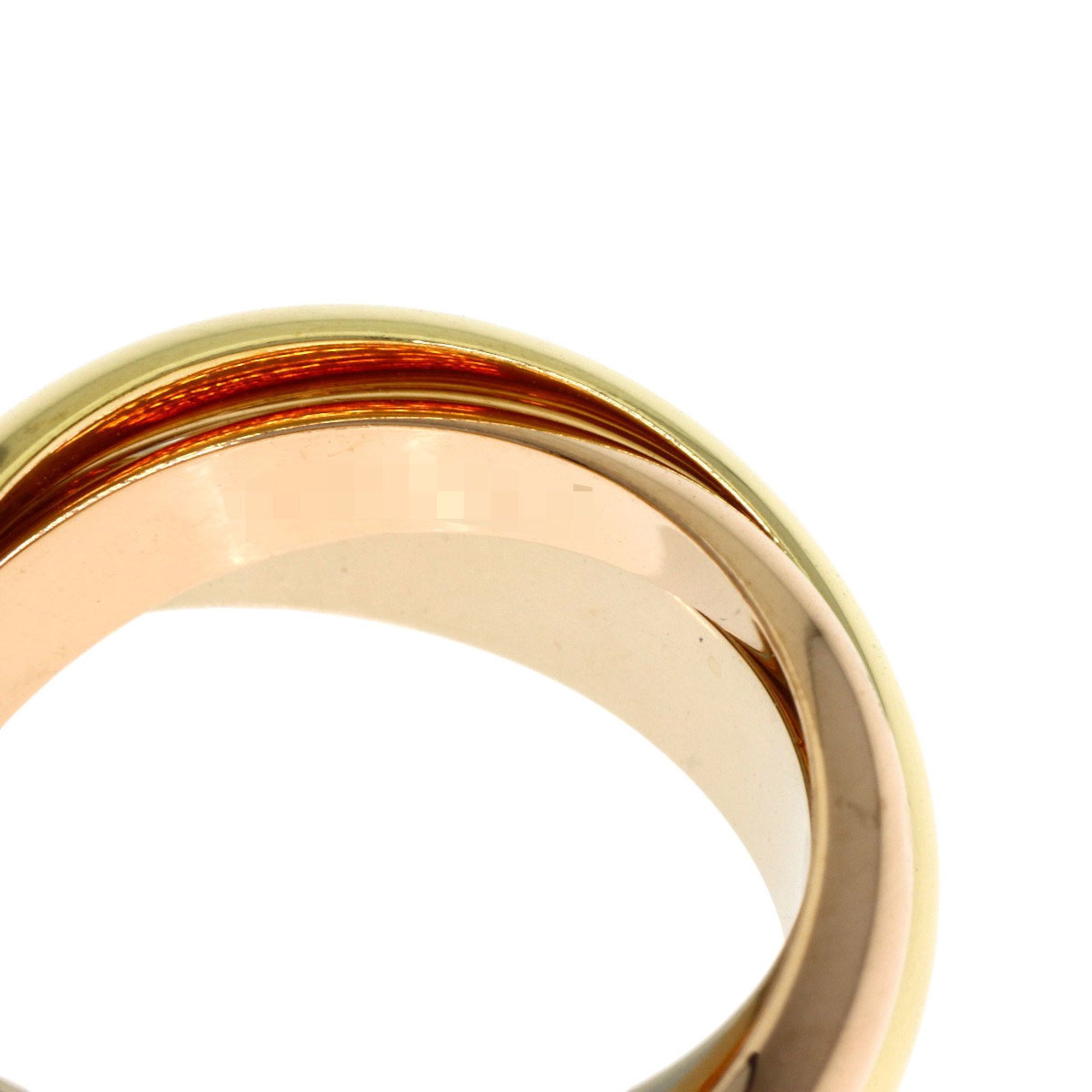 Cartier Trinity Yellow Gold (18K) Pink Gold (18K) White Gold (18K) Band Ring (Pre-Owned)
