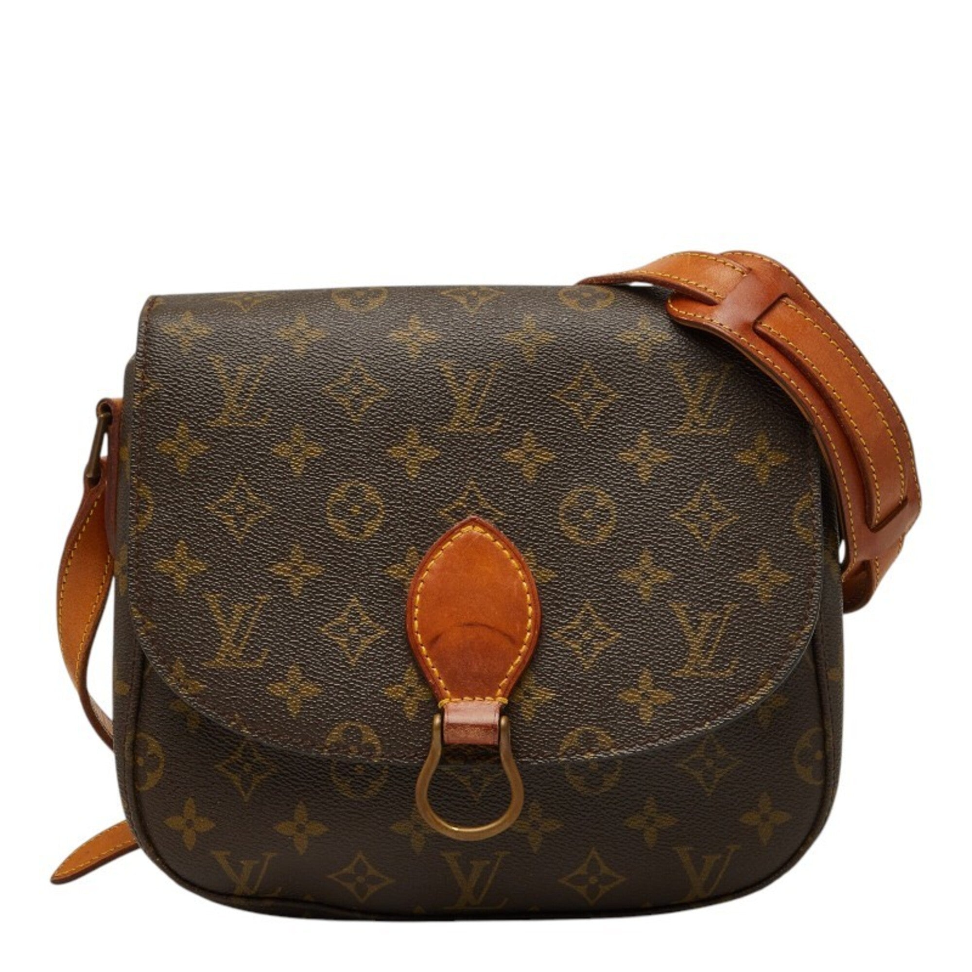 Louis Vuitton Monogram Brown Pvc Leather Shoulder Bag (Pre-Owned)