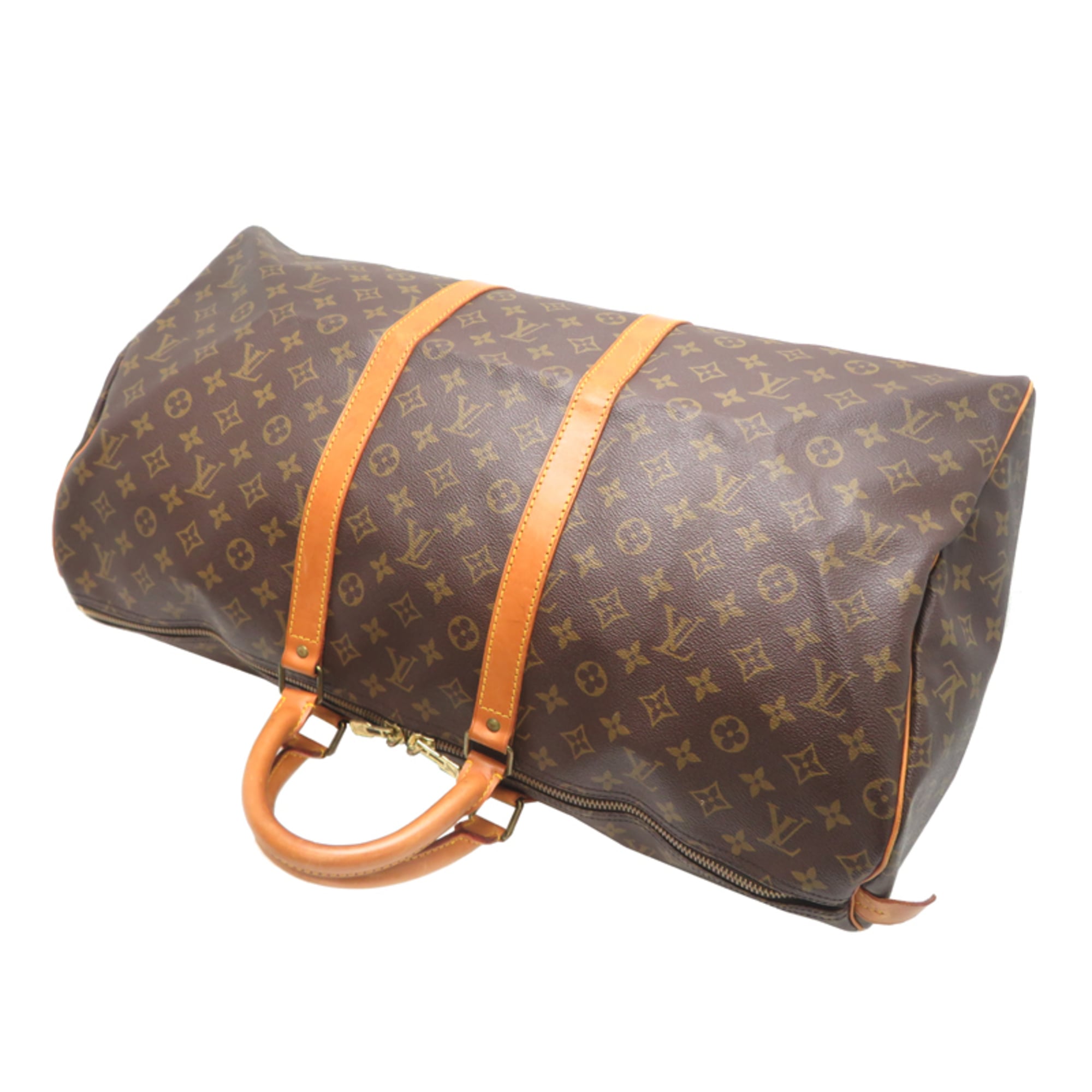 Louis Vuitton Brown Monogram Boston Bag (Pre-Owned)