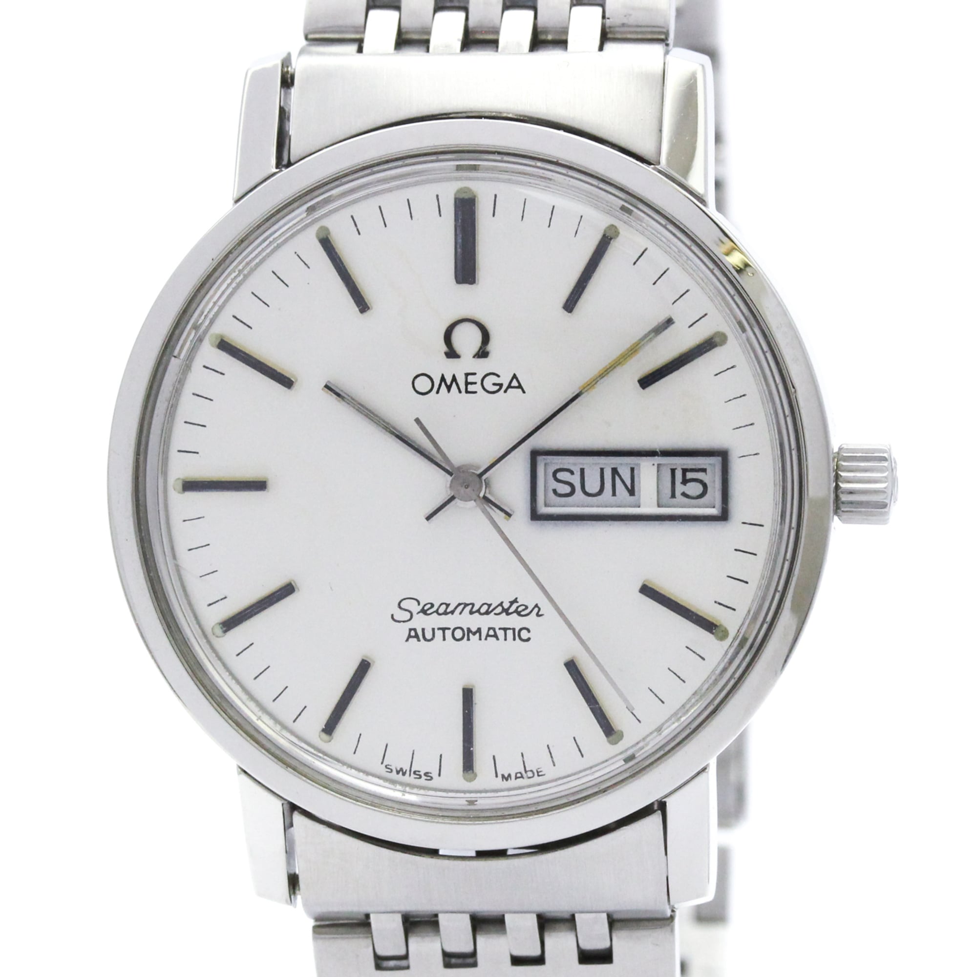 Omega Seamaster Automatic 166.0209 Stainless Steel Watch (Pre-Owned)