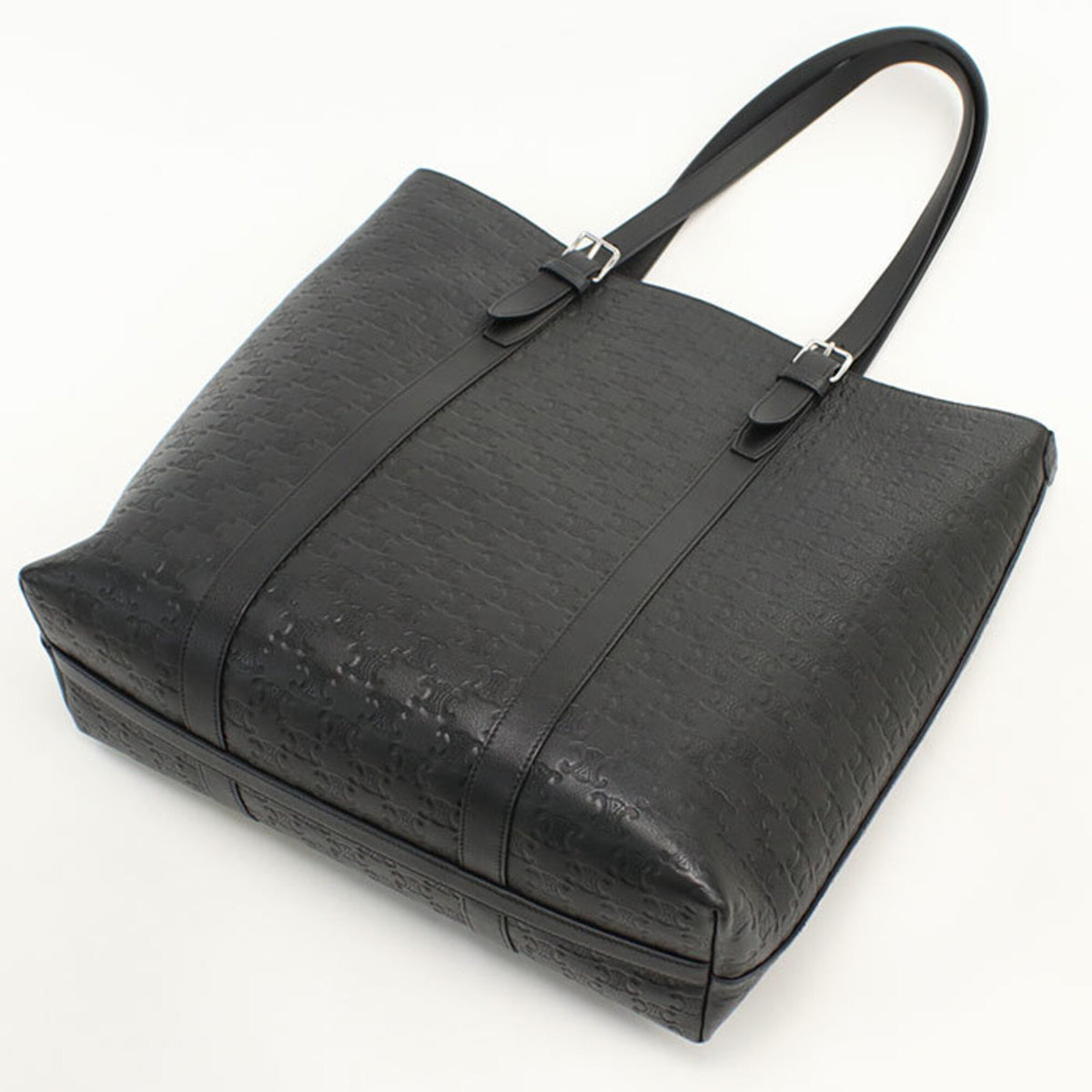 Celine Black Leather Tote Bag (Pre-Owned)