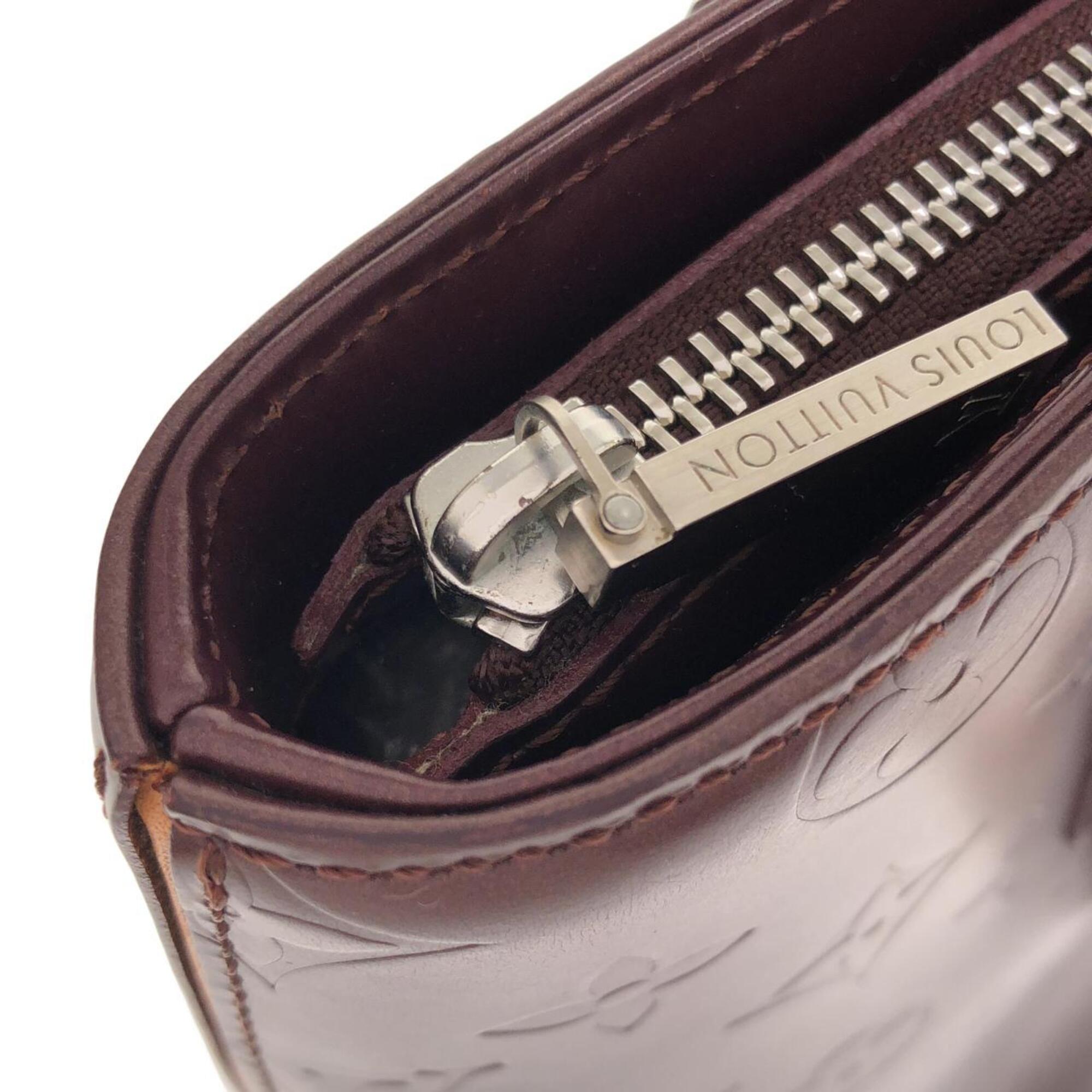Louis Vuitton Violet Coated Canvas Shoulder Bag (Pre-Owned)