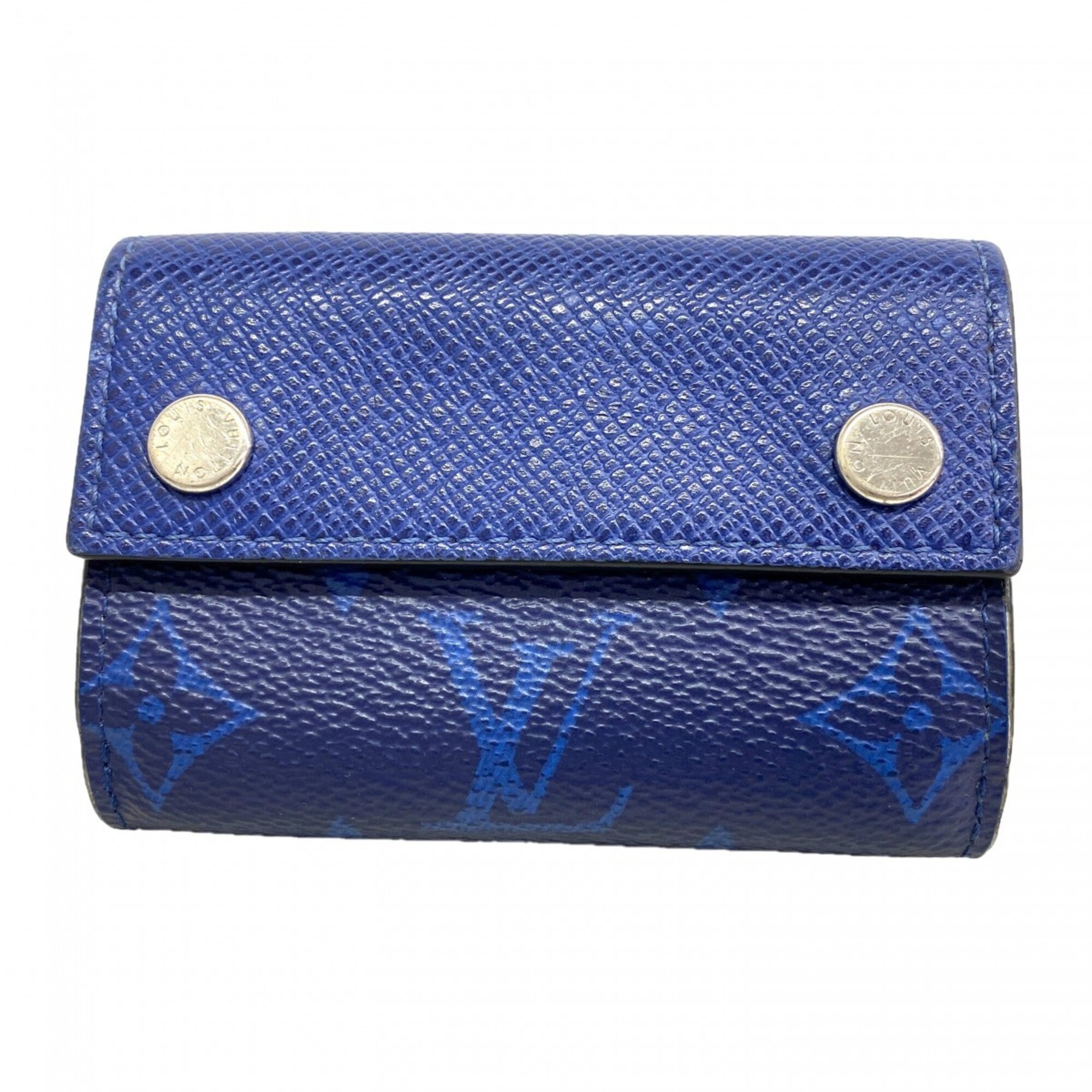 Louis Vuitton Blue Long Wallet (Tri-Fold) (Pre-Owned)