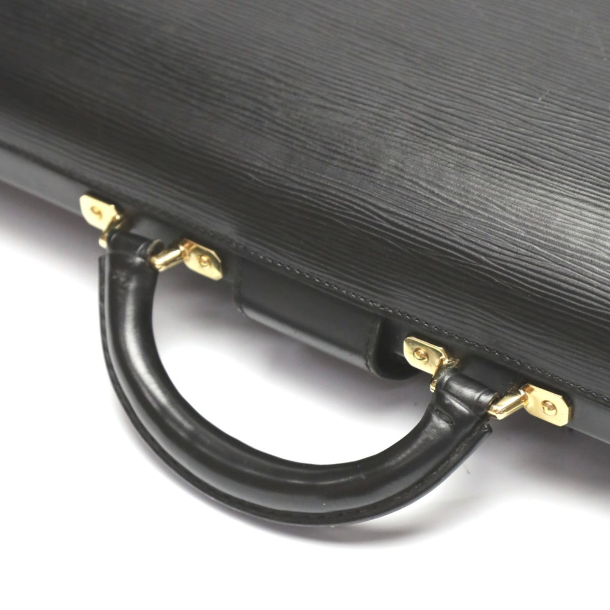 Louis Vuitton Epi Black Epi Leather Briefcase (Pre-Owned)