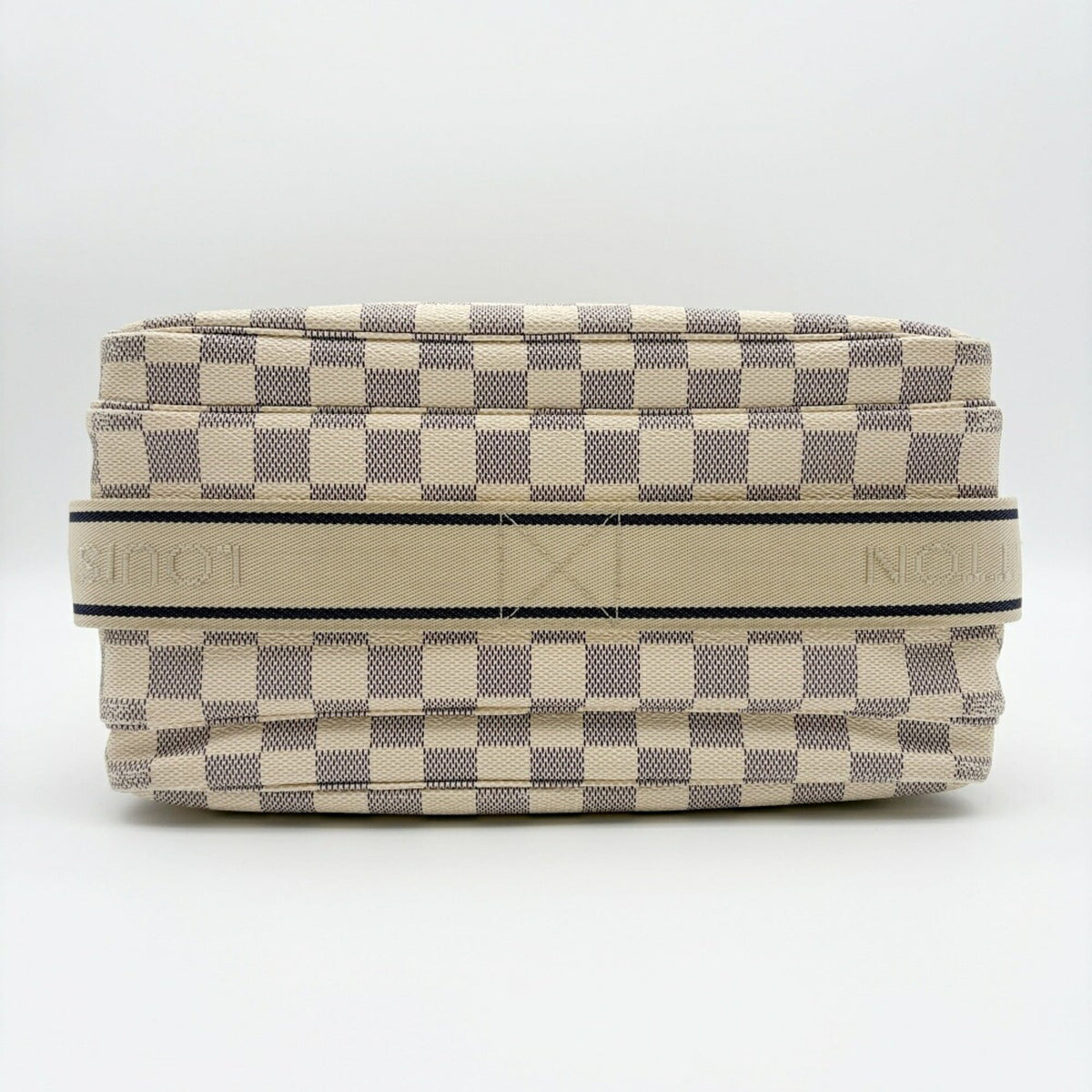 Louis Vuitton Damier Azur Damier Azur Damier Canvas Shoulder Bag (Pre-Owned)