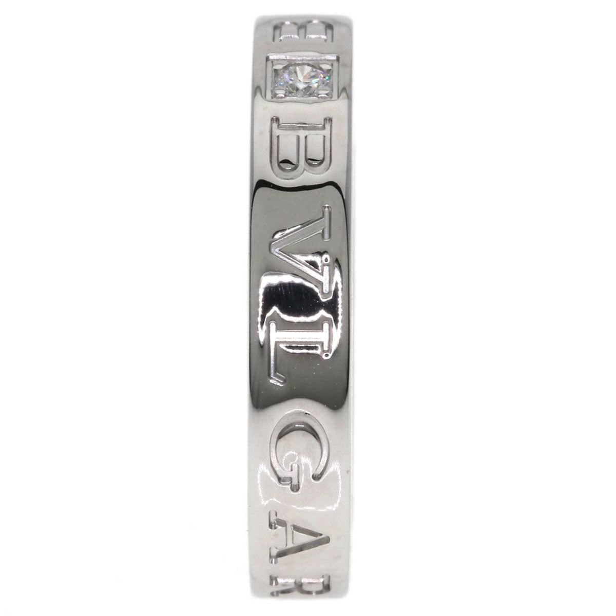 Bvlgari White Gold (18K) Band Ring (Pre-Owned)