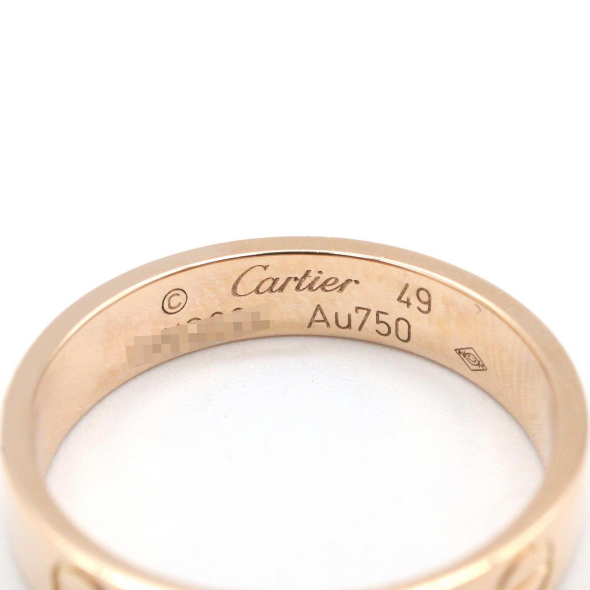 Cartier Pink Gold Pink Gold (18K) Band Ring (Pre-Owned)