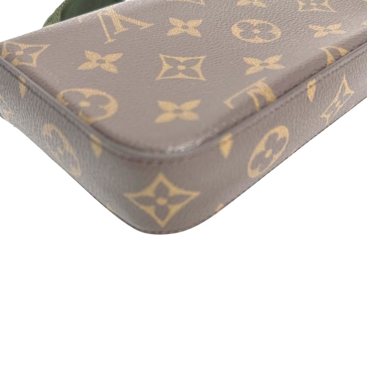 Louis Vuitton Brown Monogram Canvas Pochette Shoulder Bag (Pre-Owned)