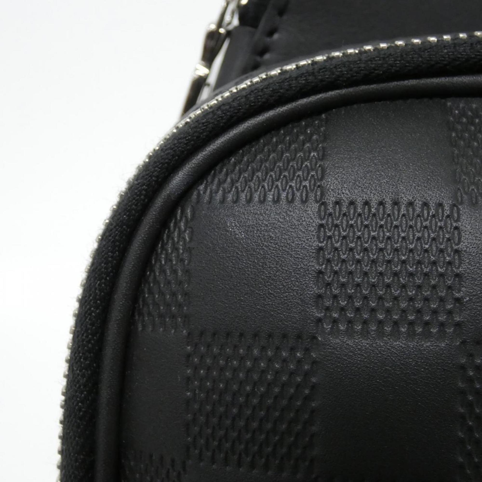Louis Vuitton Black Leather Sling Bag (Pre-Owned)
