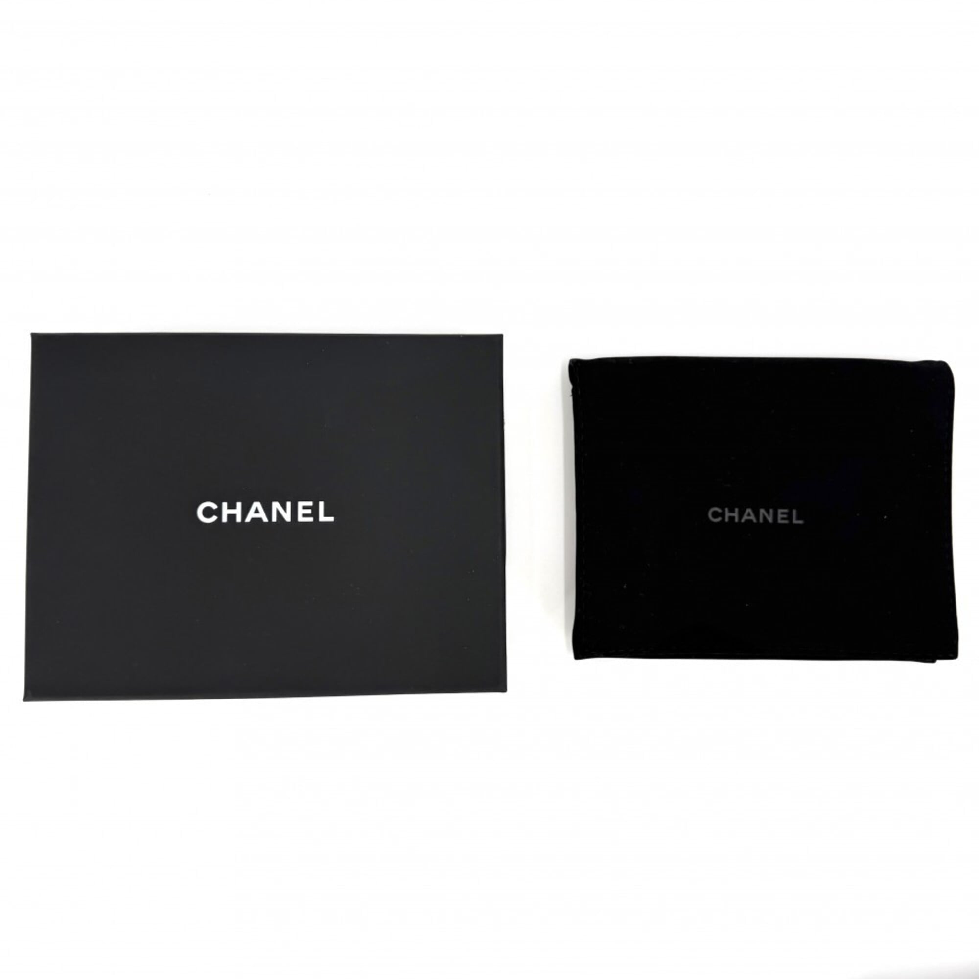 Chanel Navy Denim Wallet (Bi-Fold) (Pre-Owned)
