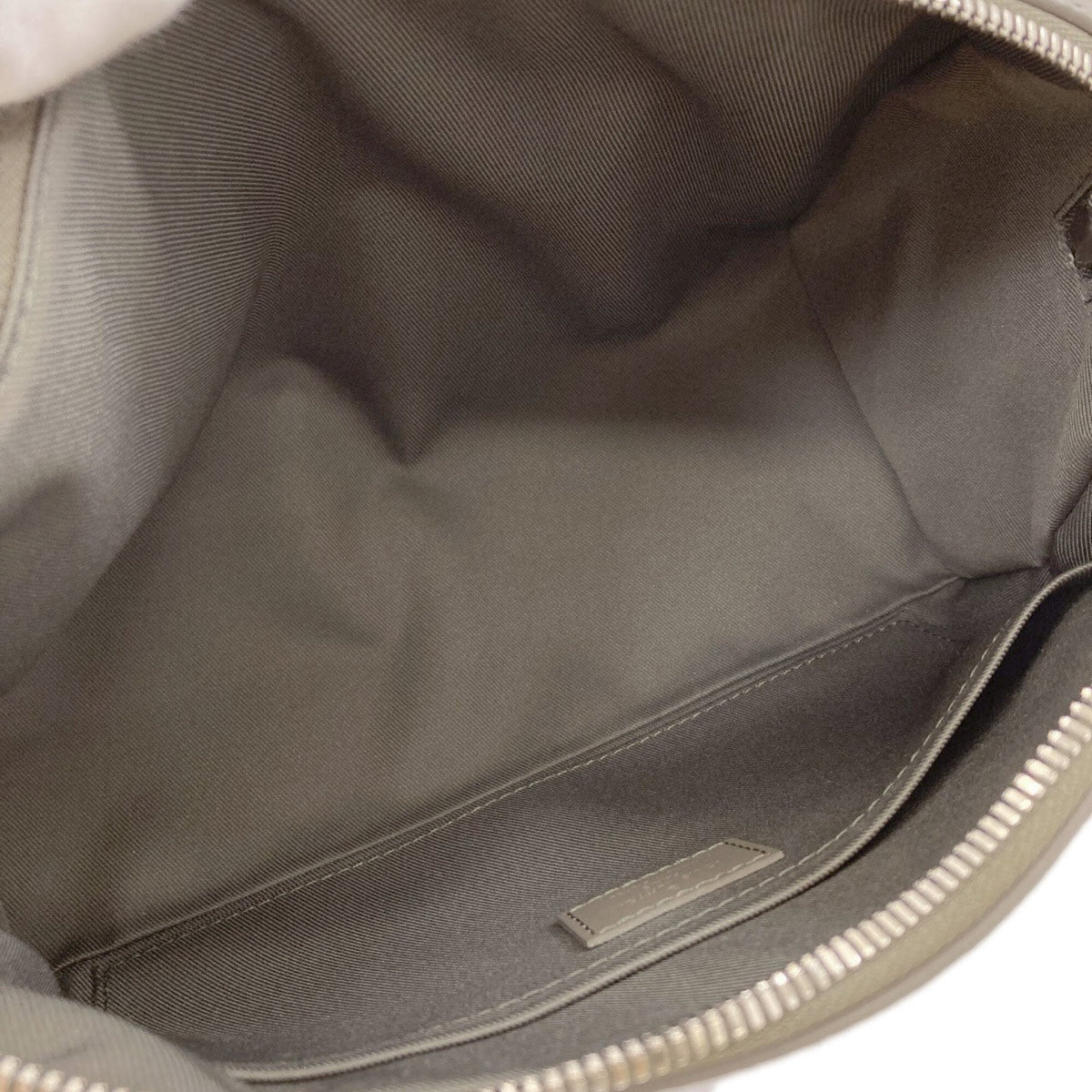 Louis Vuitton Khaki Leather Shoulder Bag (Pre-Owned)