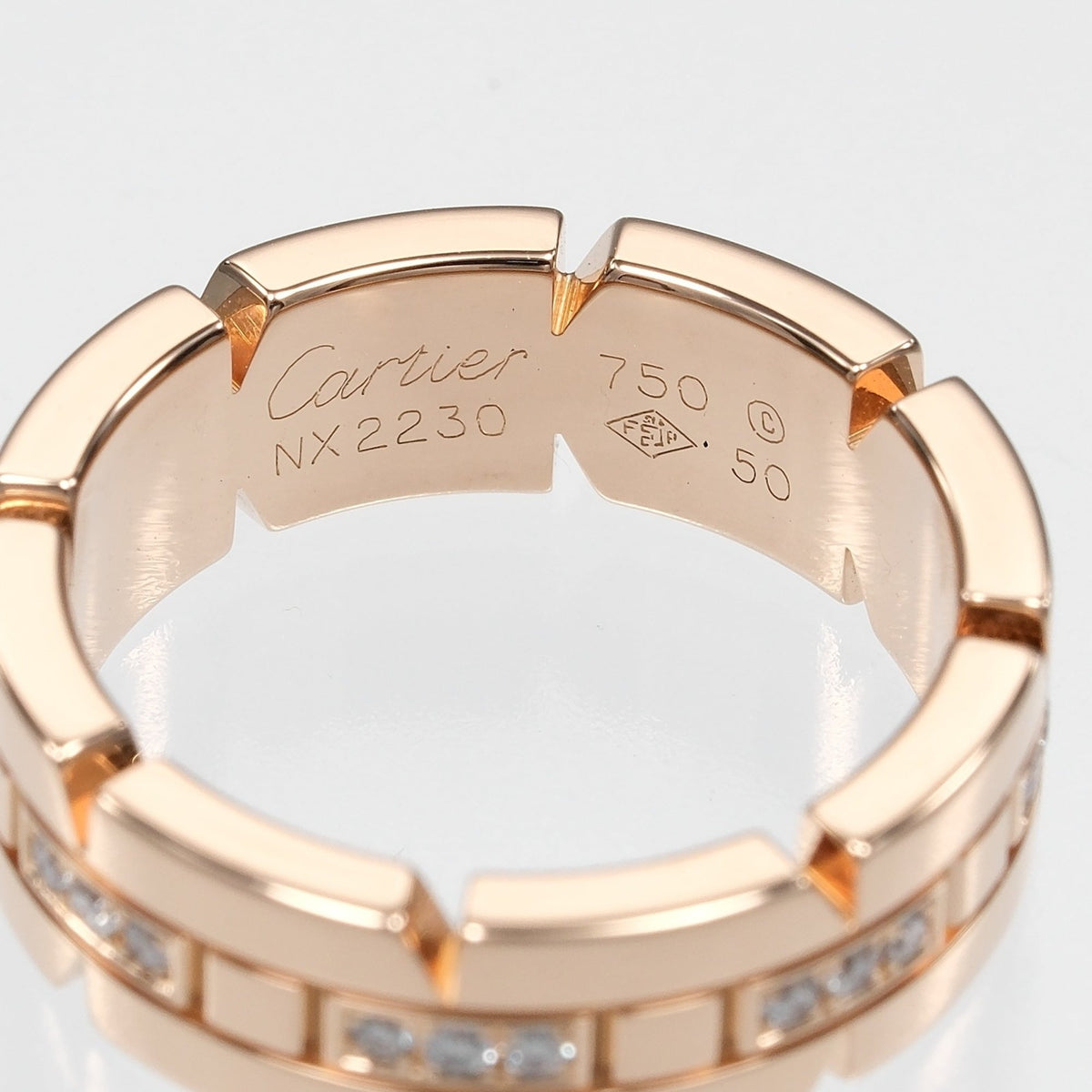 Cartier Pink Gold Pink Gold (18K) Band Ring (Pre-Owned)