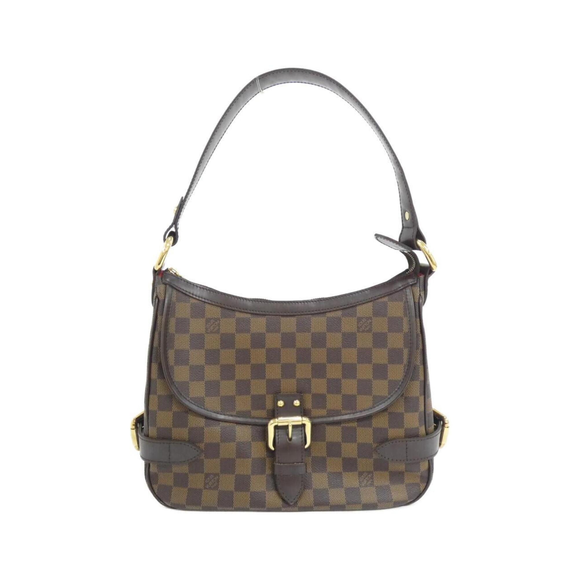 Louis Vuitton Damier Damier Canvas Ebene Damier Canvas Shoulder Bag (Pre-Owned)