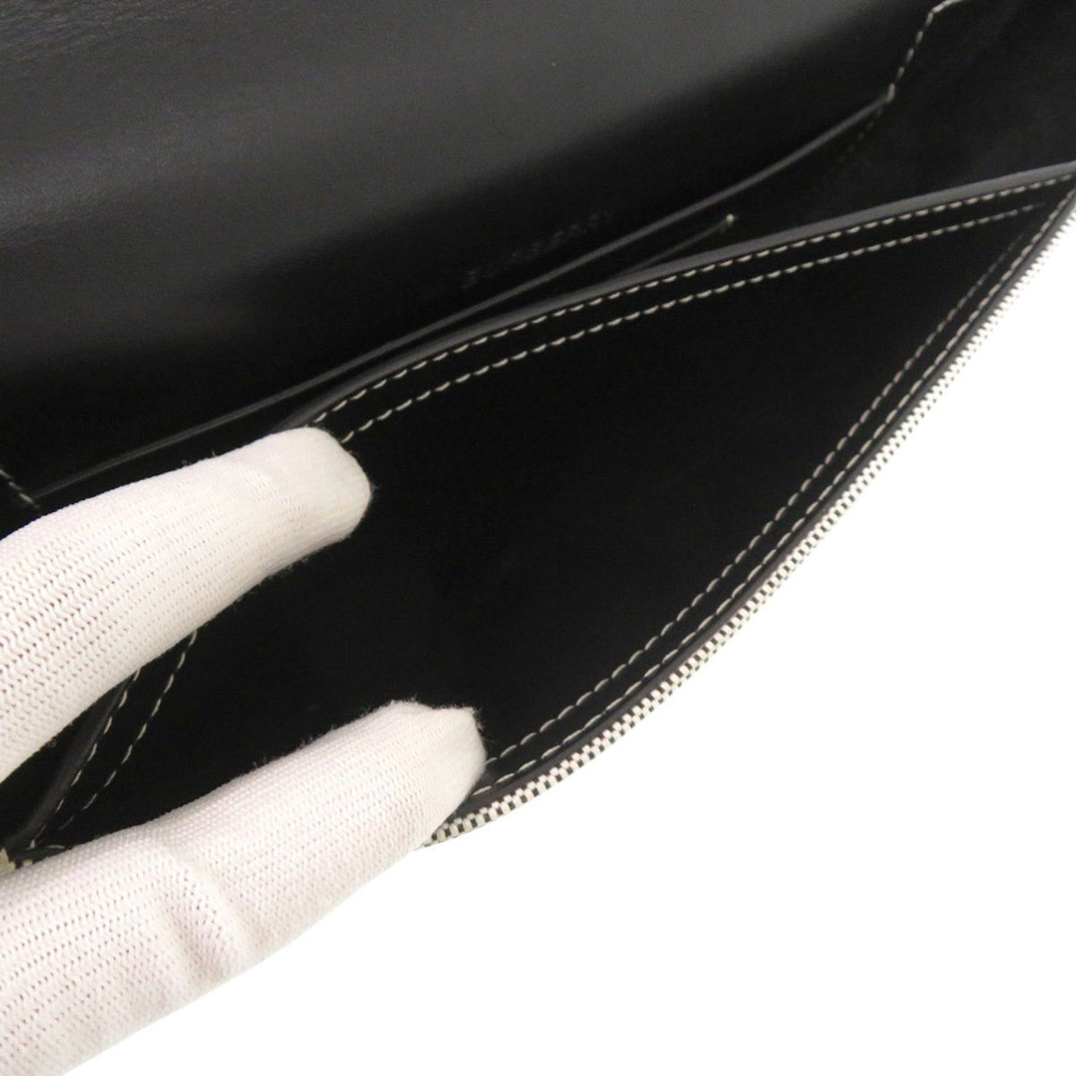 Burberry Black Canvas Leather Fanny Pack (Pre-Owned)