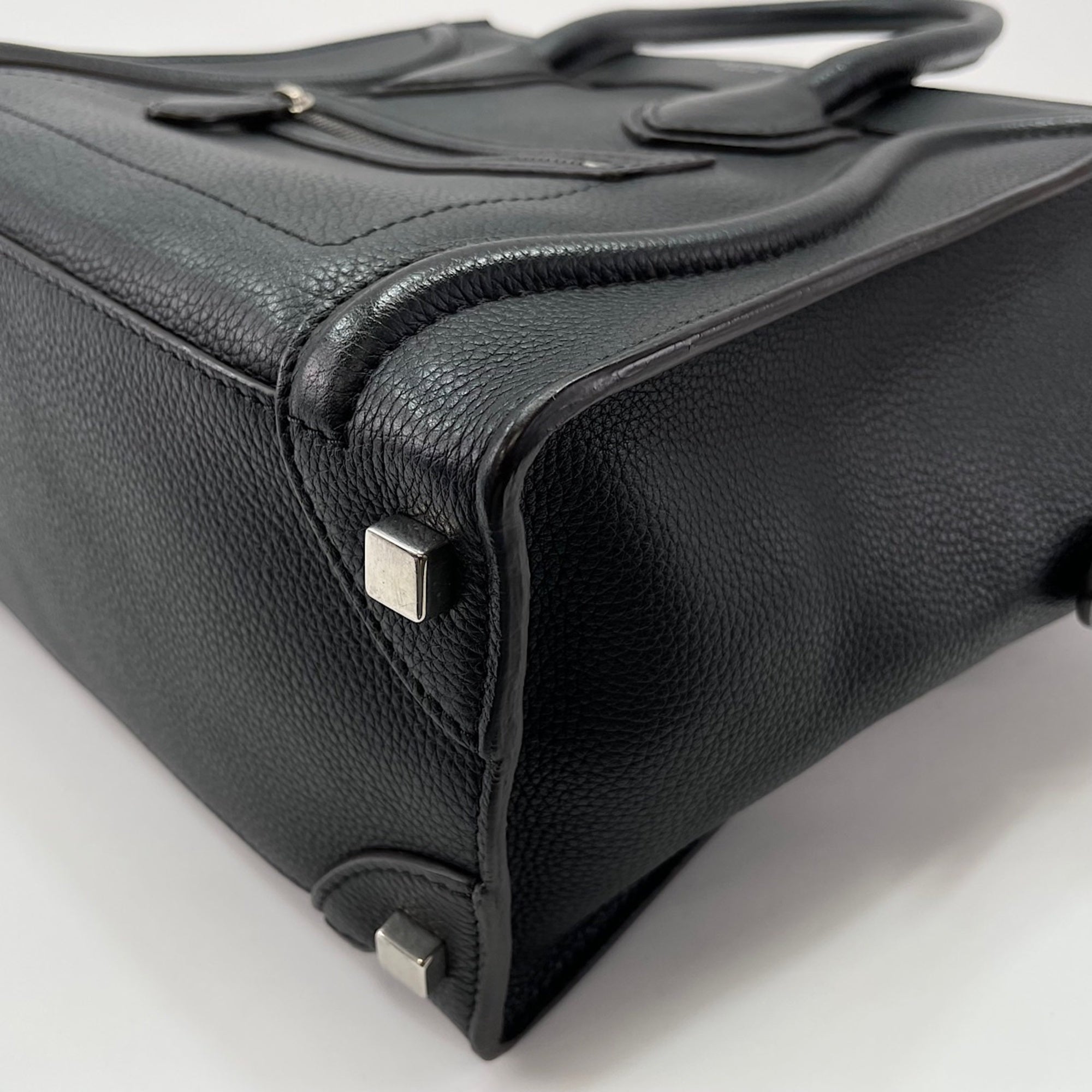 Celine Luggage Black Handbag (Pre-Owned)