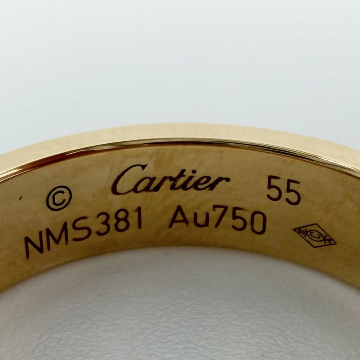 Cartier Yellow Gold (18K) Band Ring (Pre-Owned)