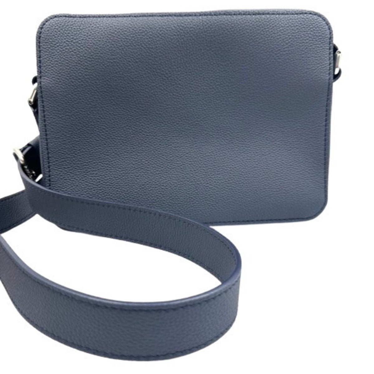 Louis Vuitton Navy Leather Shoulder Bag (Pre-Owned)