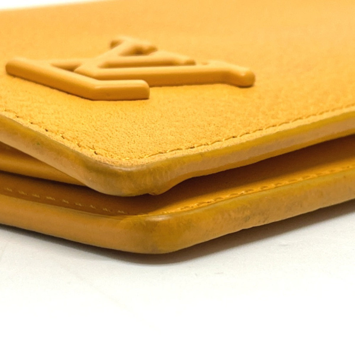 Louis Vuitton Orange Saffron Long Wallet (Bi-Fold) (Pre-Owned)