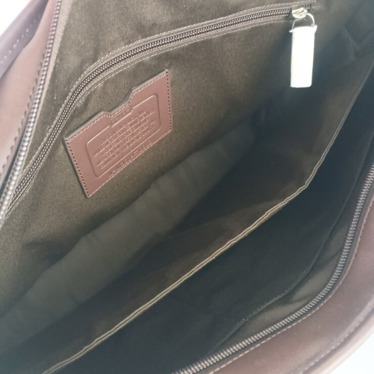 Coach Lexington Brown Leather Briefcase Handbag Shoulder Bag Tote Bag (Pre-Owned)