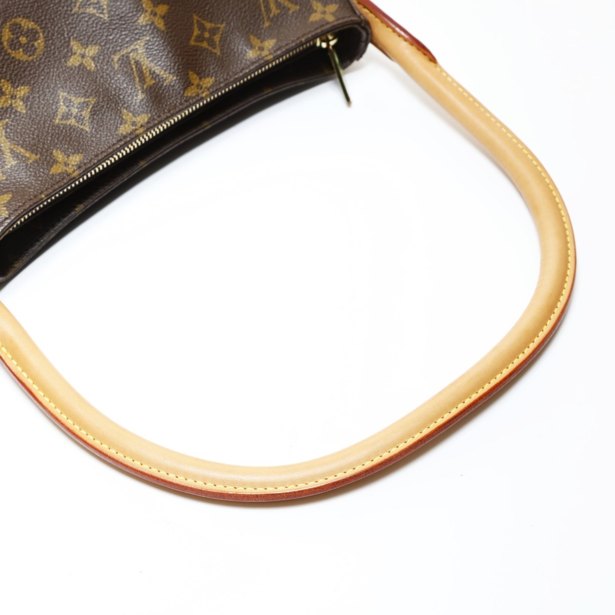 Louis Vuitton Brown Clear Monogram Shoulder Bag (Pre-Owned)