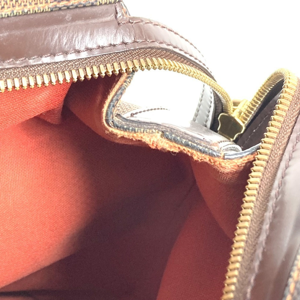 Louis Vuitton Brown Ebene Damier Canvas Shoulder Bag Tote Bag (Pre-Owned)