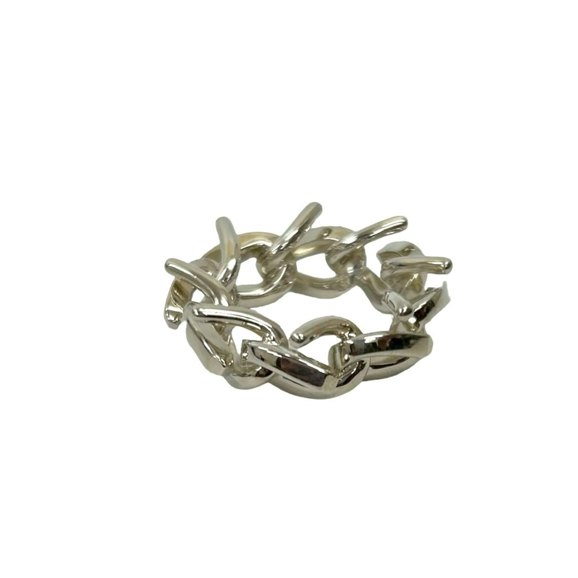 Tiffany Silver Silver 925 Band Ring (Pre-Owned)
