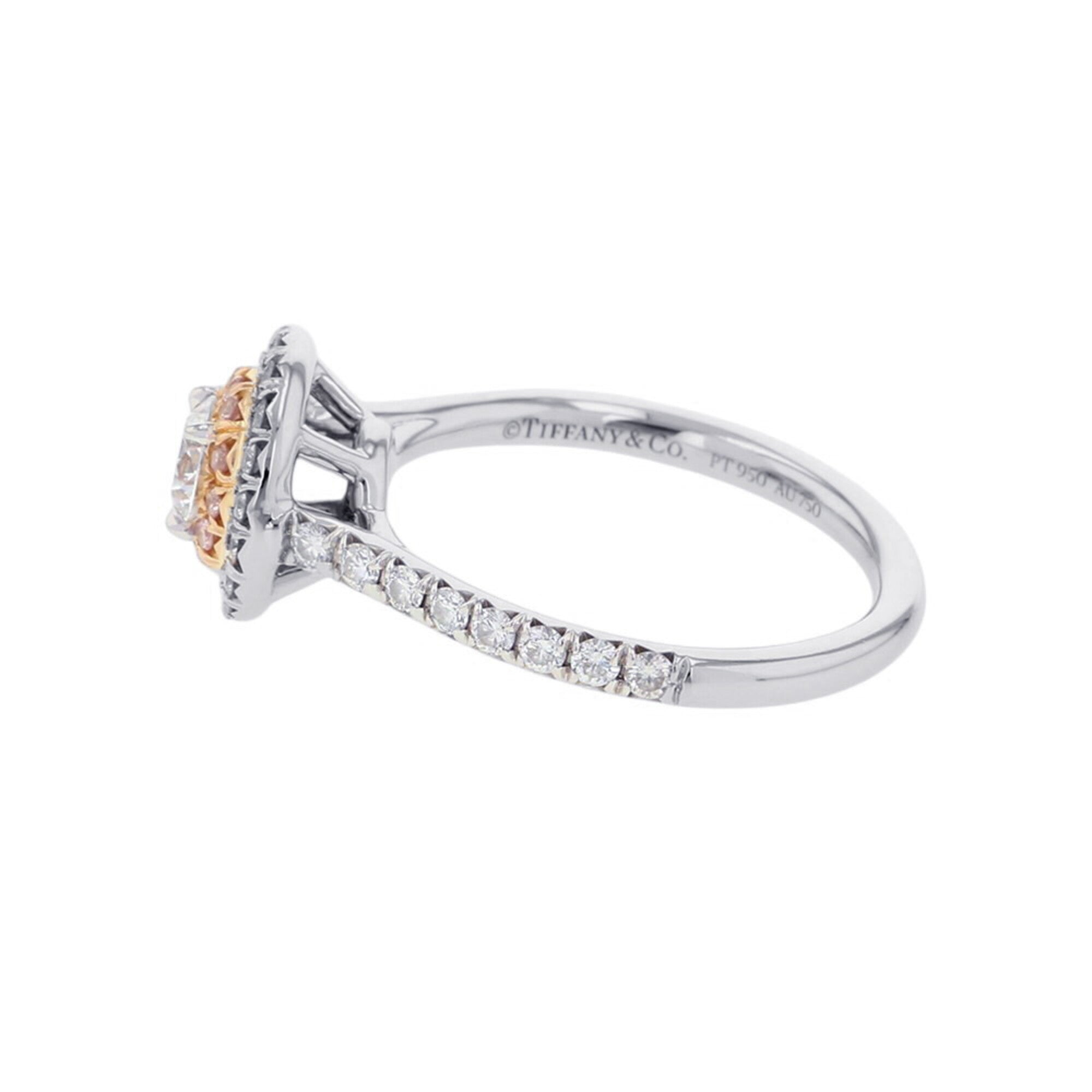 Tiffany Yellow Gold (18K) Platinum 950 Band Ring (Pre-Owned)