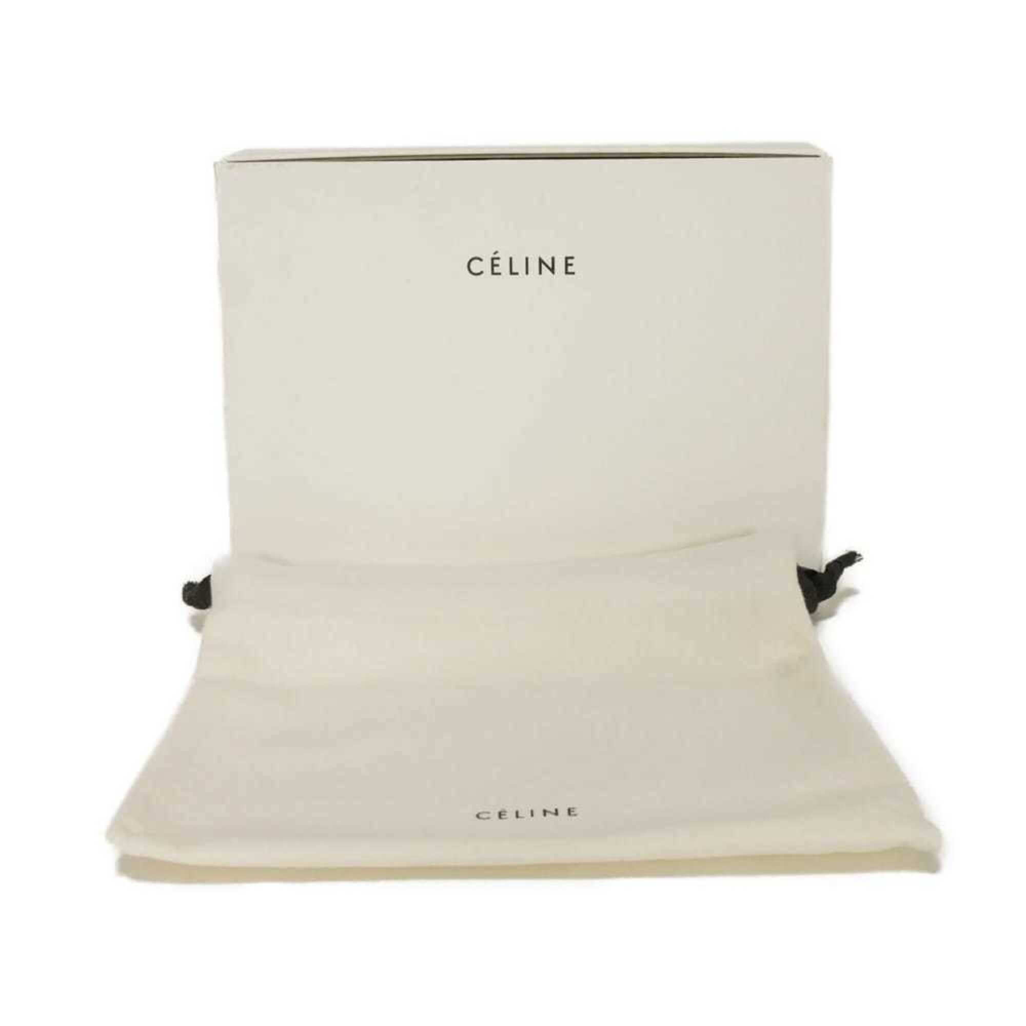 Celine Beige Leather Long Wallet (Bi-Fold) (Pre-Owned)