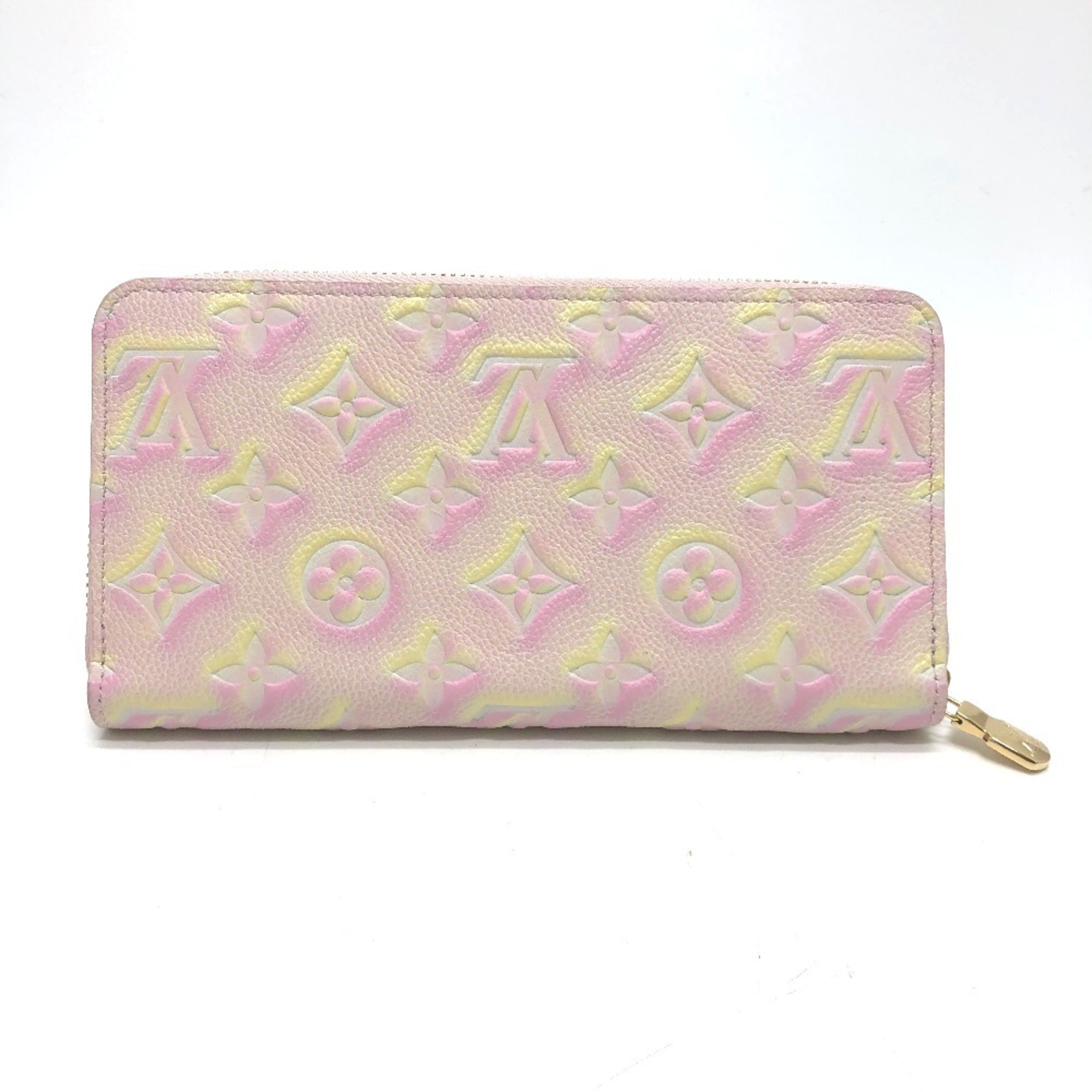 Louis Vuitton Monogram Empreinte Light Pink Monogram Empreinte Long Wallet (Bi-Fold) (Pre-Owned)