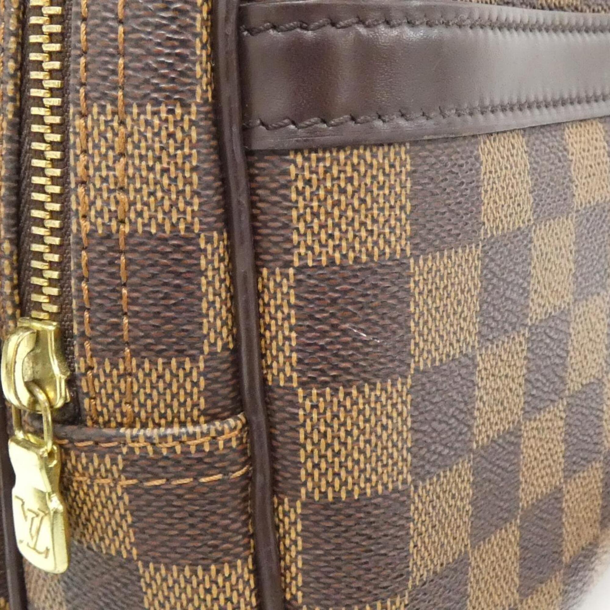 Louis Vuitton Ebene Coated Canvas Shoulder Bag (Pre-Owned)