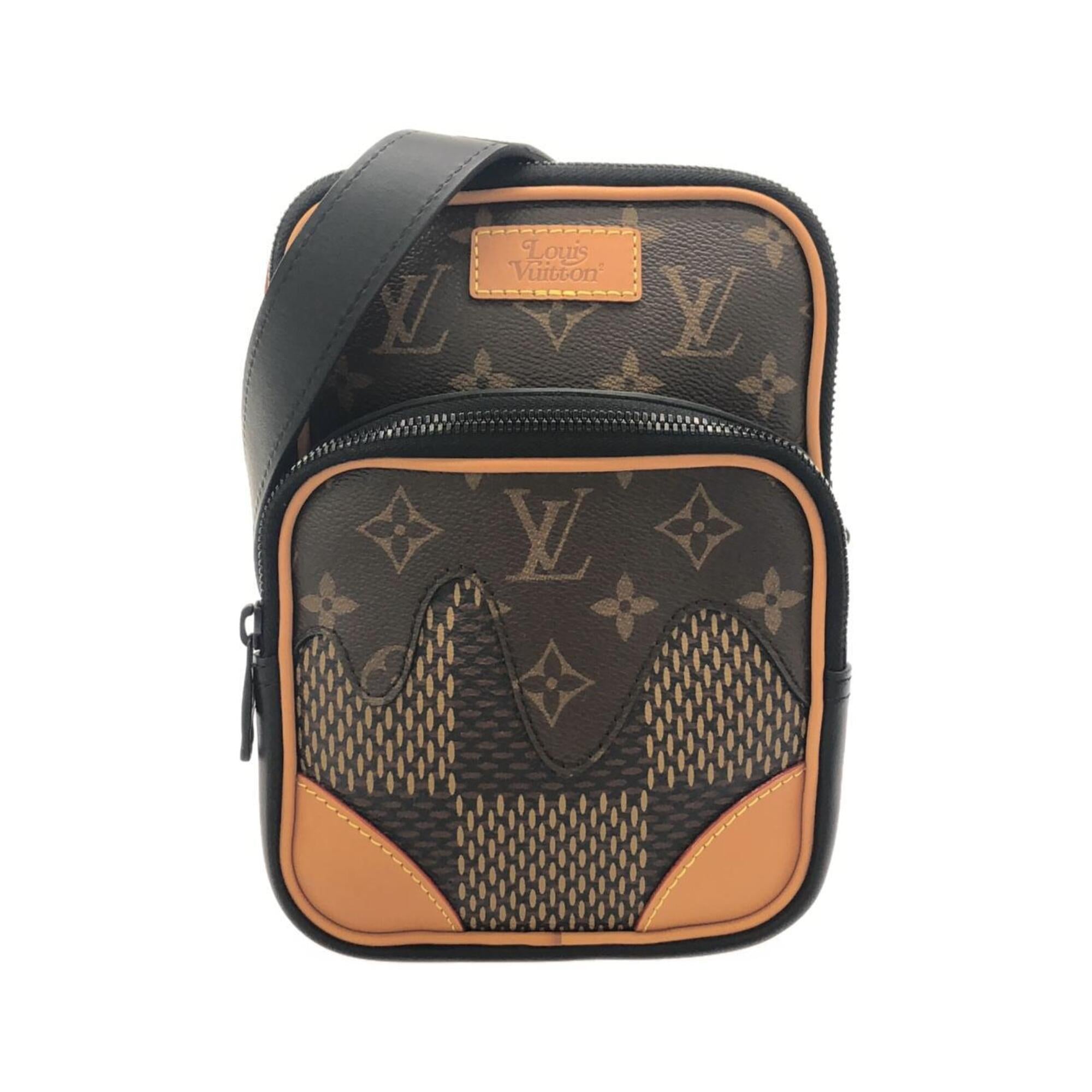 Louis Vuitton Ebene Coated Canvas Shoulder Bag (Pre-Owned)
