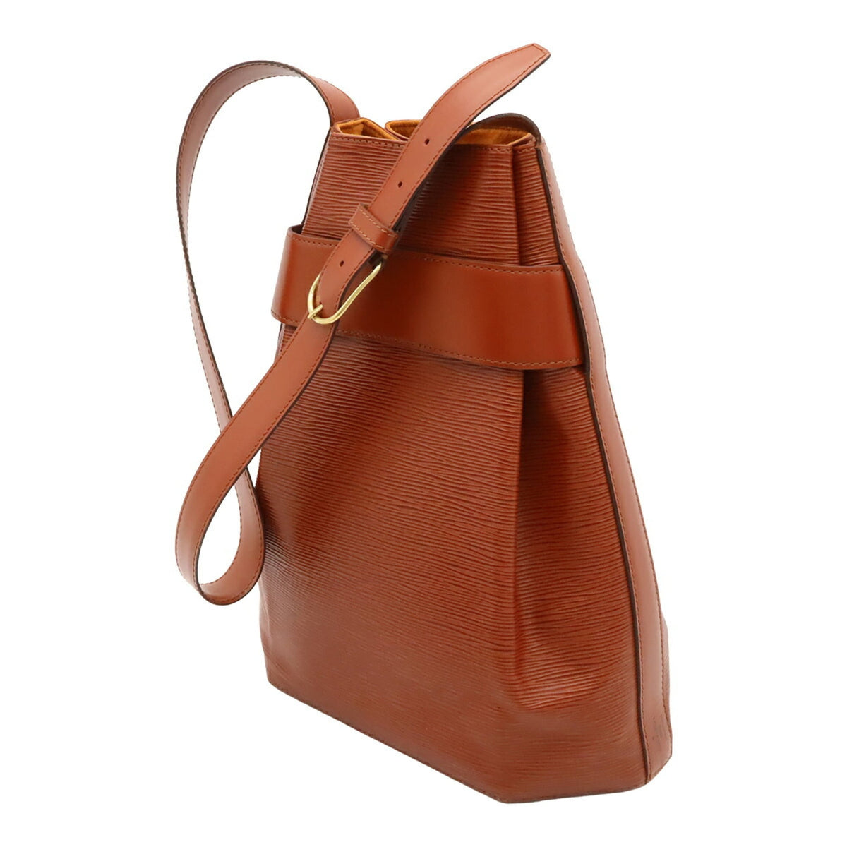 Louis Vuitton Kenyan Brown Epi Leather Pouch Shoulder Bag (Pre-Owned)