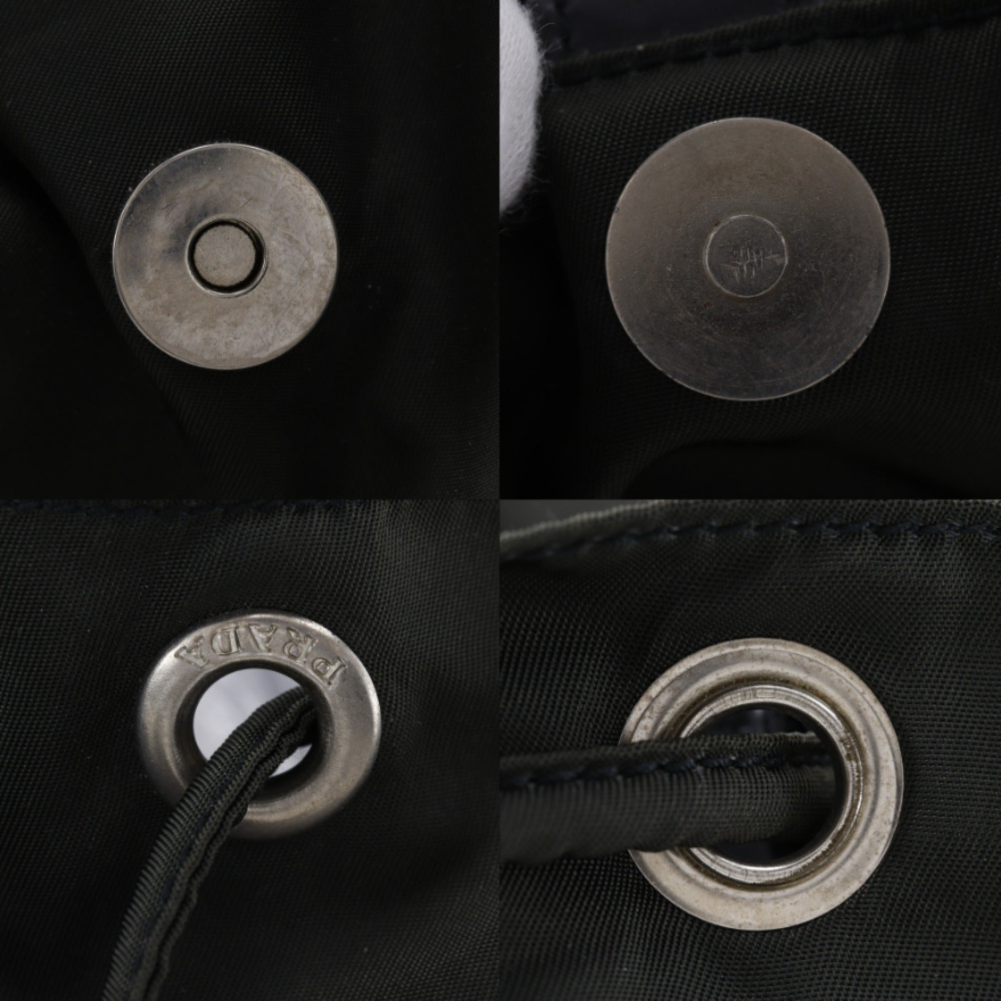 Prada Khaki Nylon Backpack (Pre-Owned)