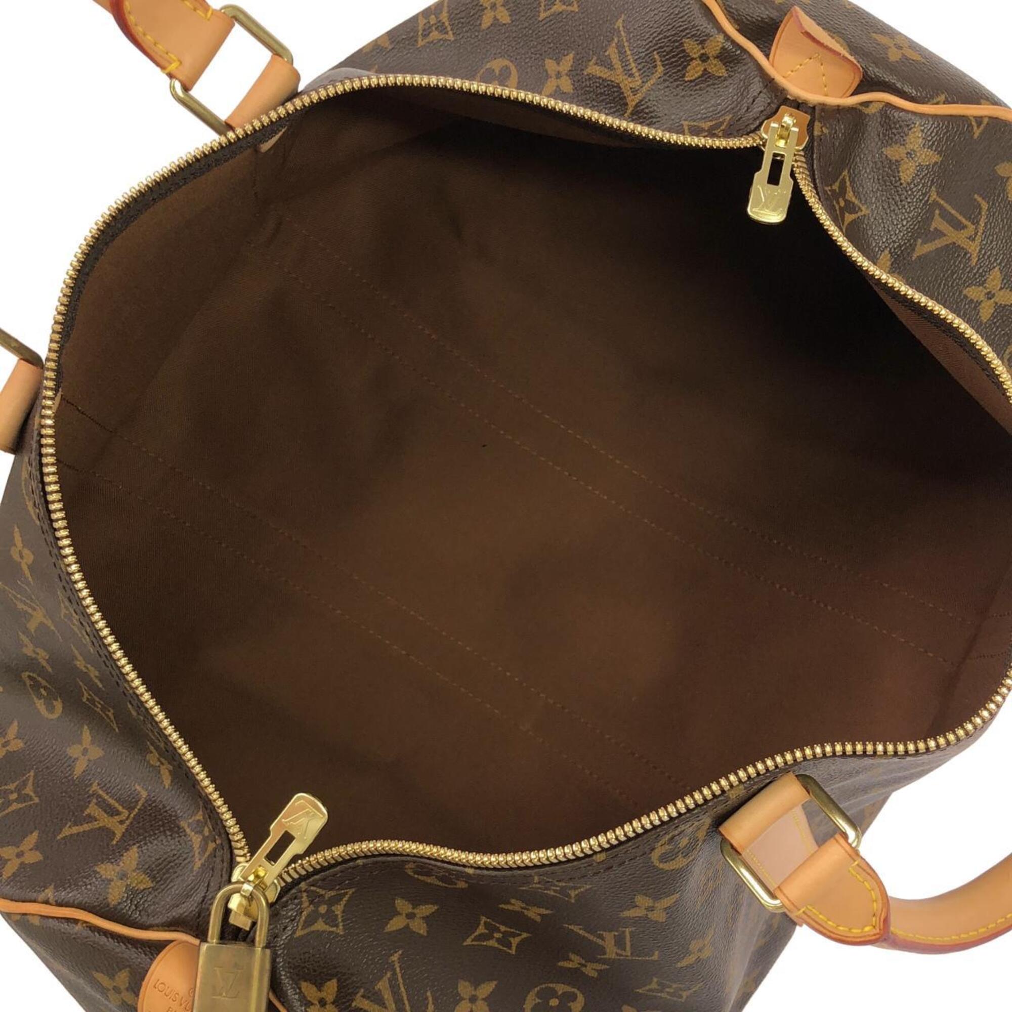 Louis Vuitton Marron Monogram Monogram Boston Bag (Pre-Owned)