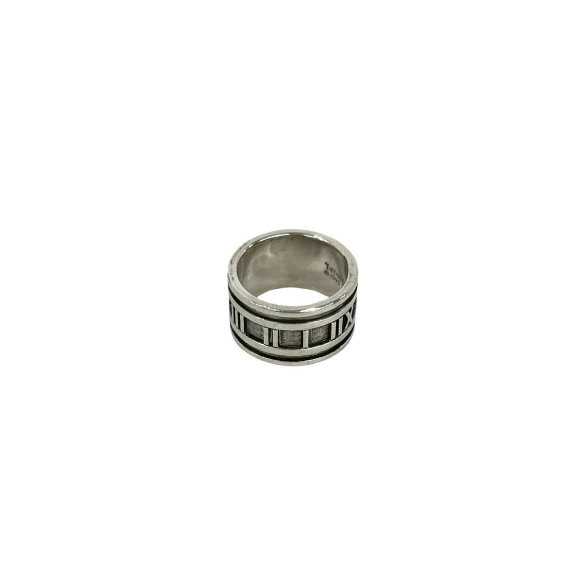 Tiffany Silver Silver 925 Band Ring (Pre-Owned)