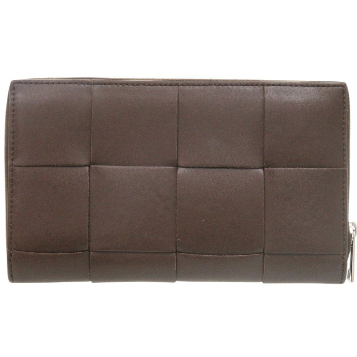 Bottega Veneta Brown Leather Long Wallet (Bi-Fold) (Pre-Owned)