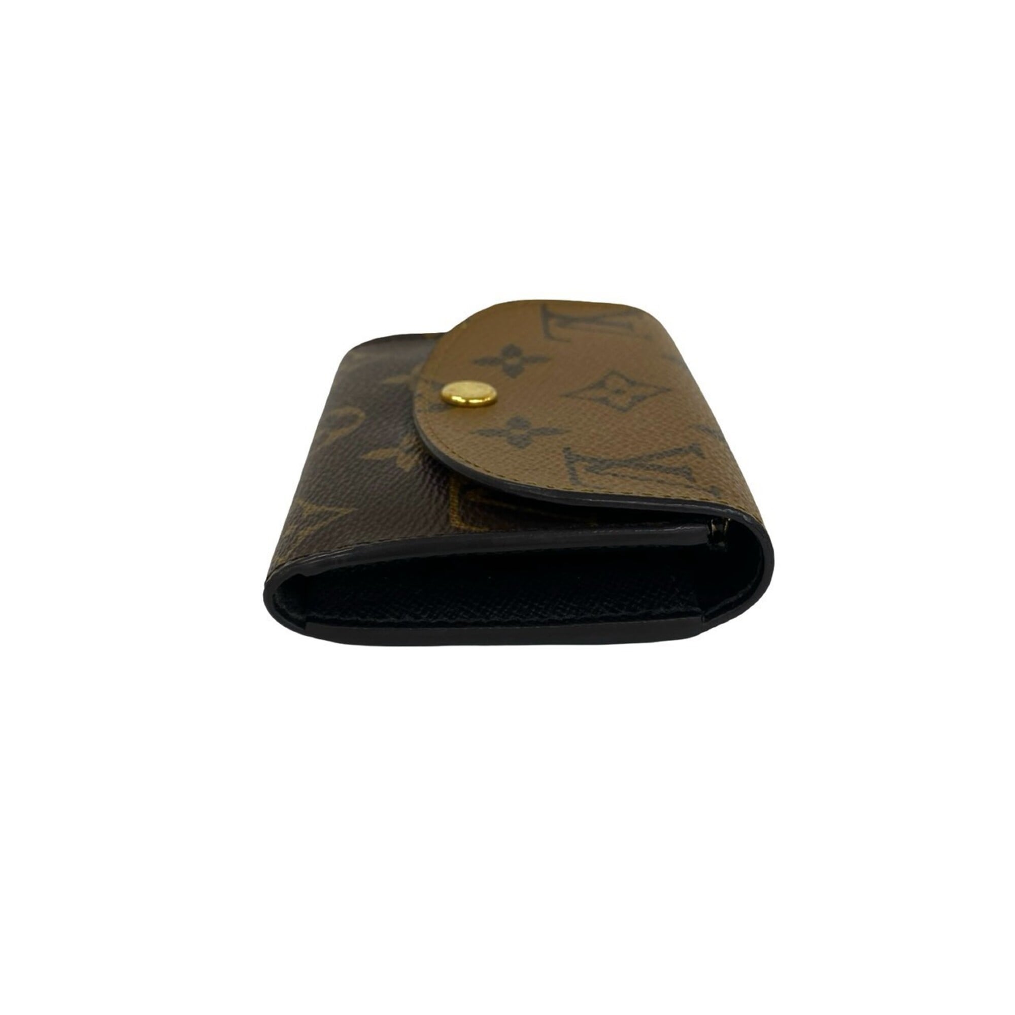 Louis Vuitton Brown Leather Pvc Coin Purse/Coin Case (Pre-Owned)