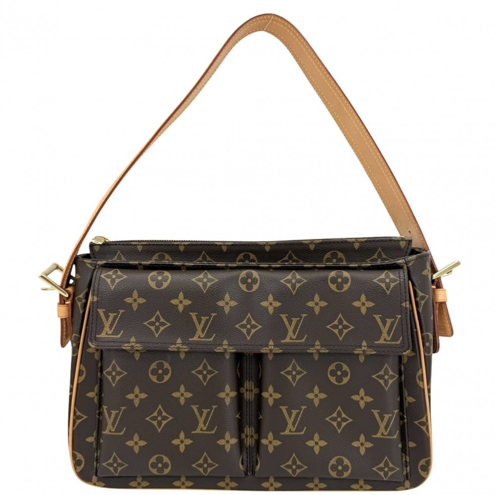 Louis Vuitton Monogram Brown Monogram Monogram Shoulder Bag (Pre-Owned)