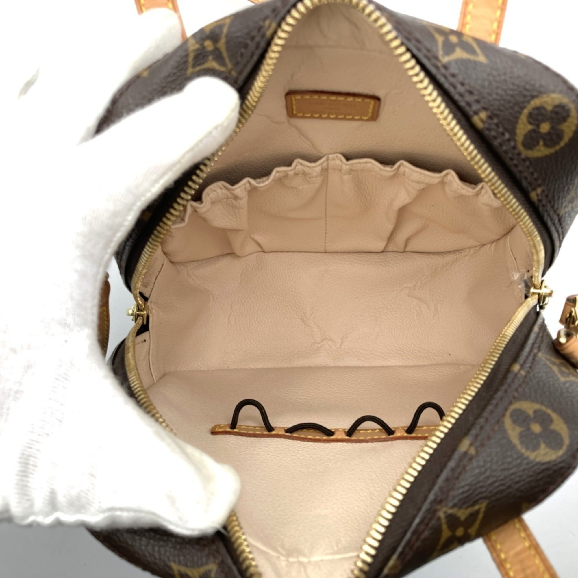 Louis Vuitton Brown Monogram Handbag Shoulder Bag (Pre-Owned)