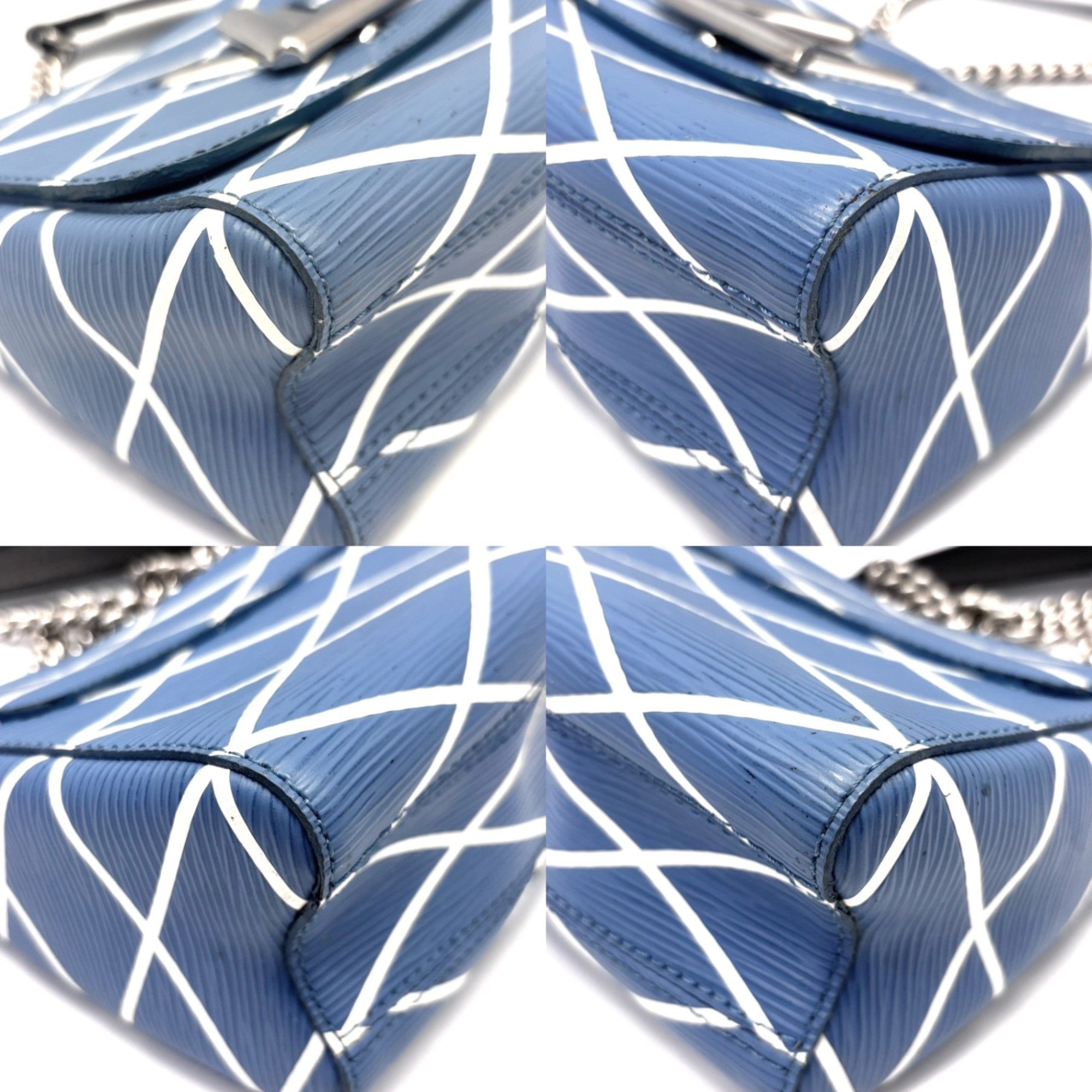 Louis Vuitton Epi Blue Light Blue Epi Leather Shoulder Bag (Pre-Owned)