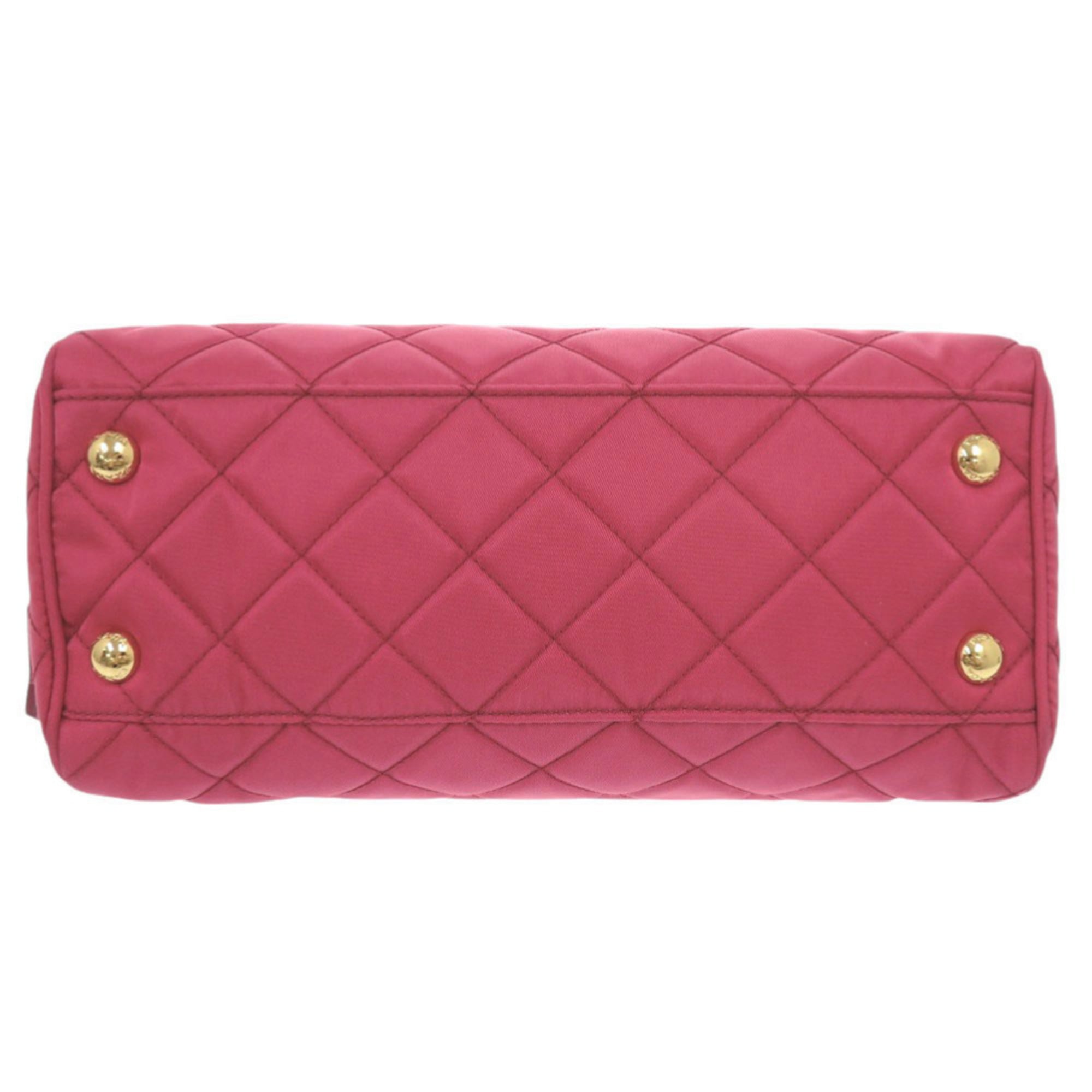 Prada Pink Nylon Shoulder Bag (Pre-Owned)