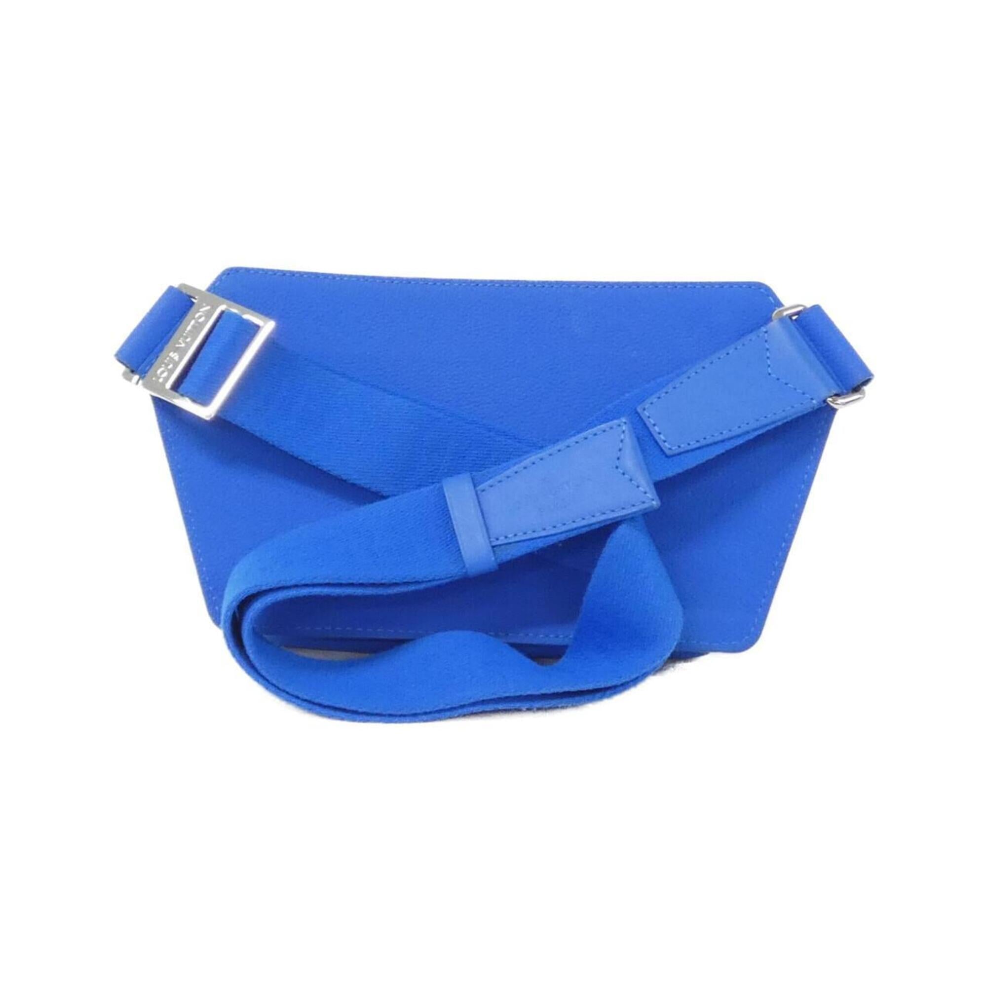 Louis Vuitton Blue Leather Shoulder Bag (Pre-Owned)