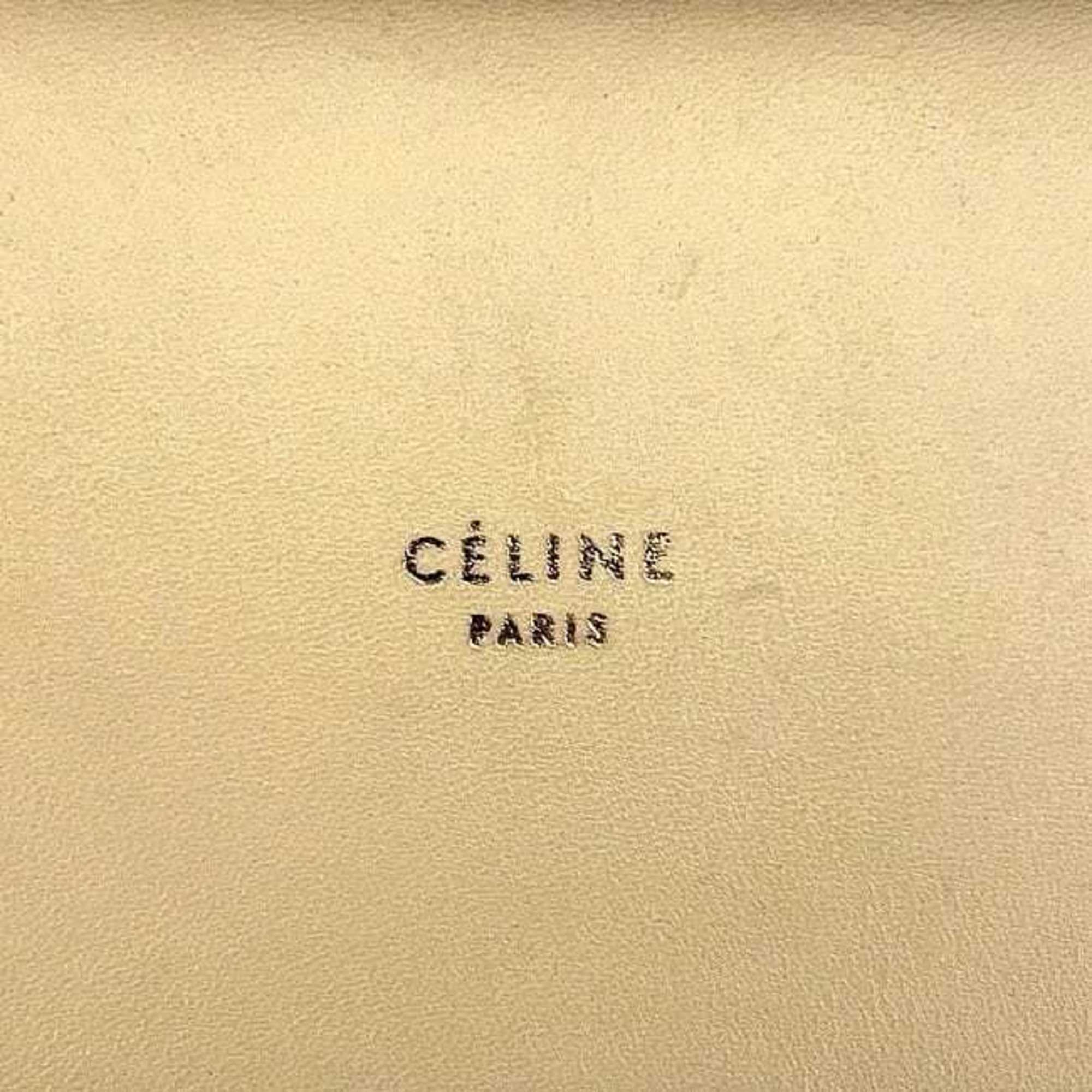 Celine Beige Leather Pouch (Pre-Owned)