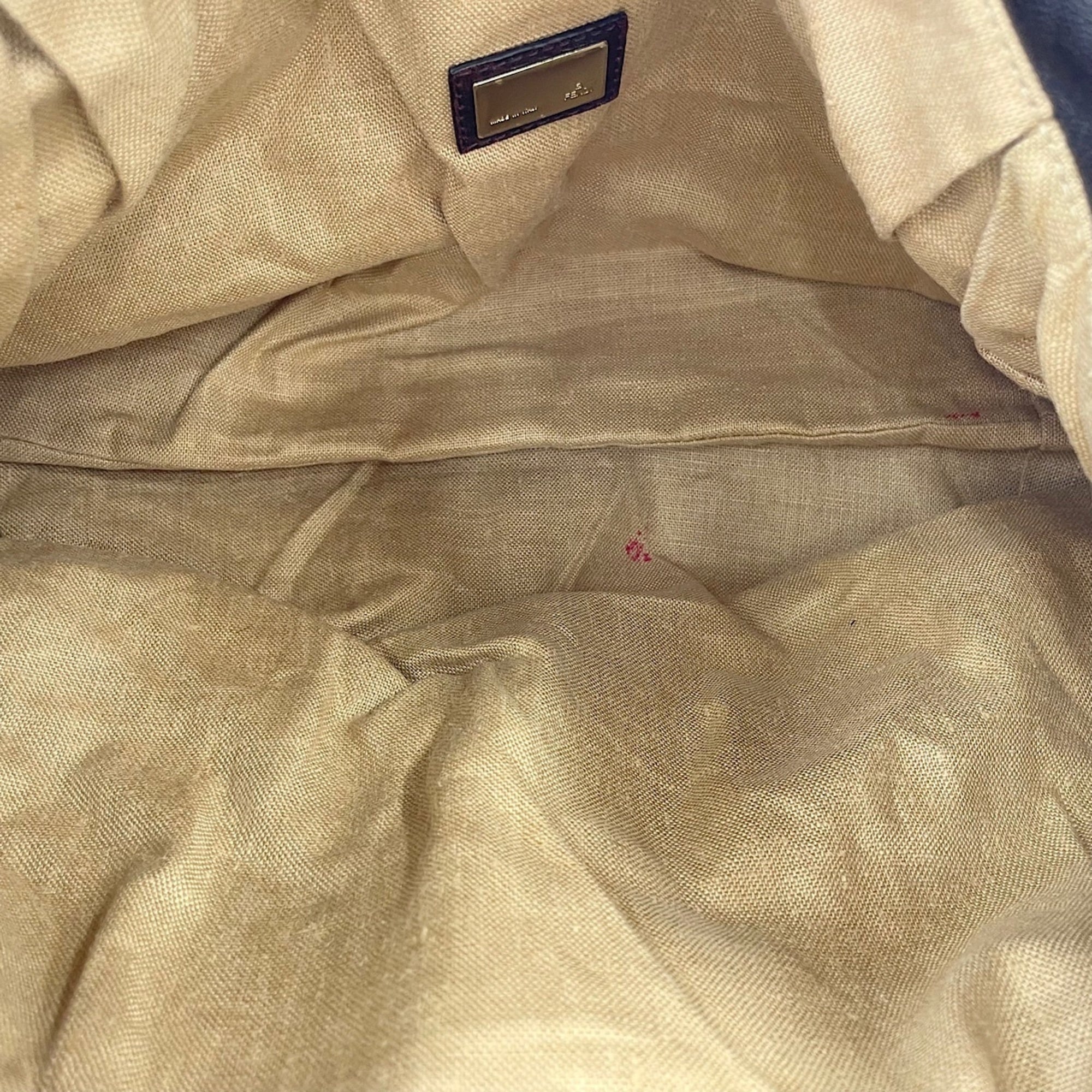 Fendi Brown Zucca Tote Bag (Pre-Owned)